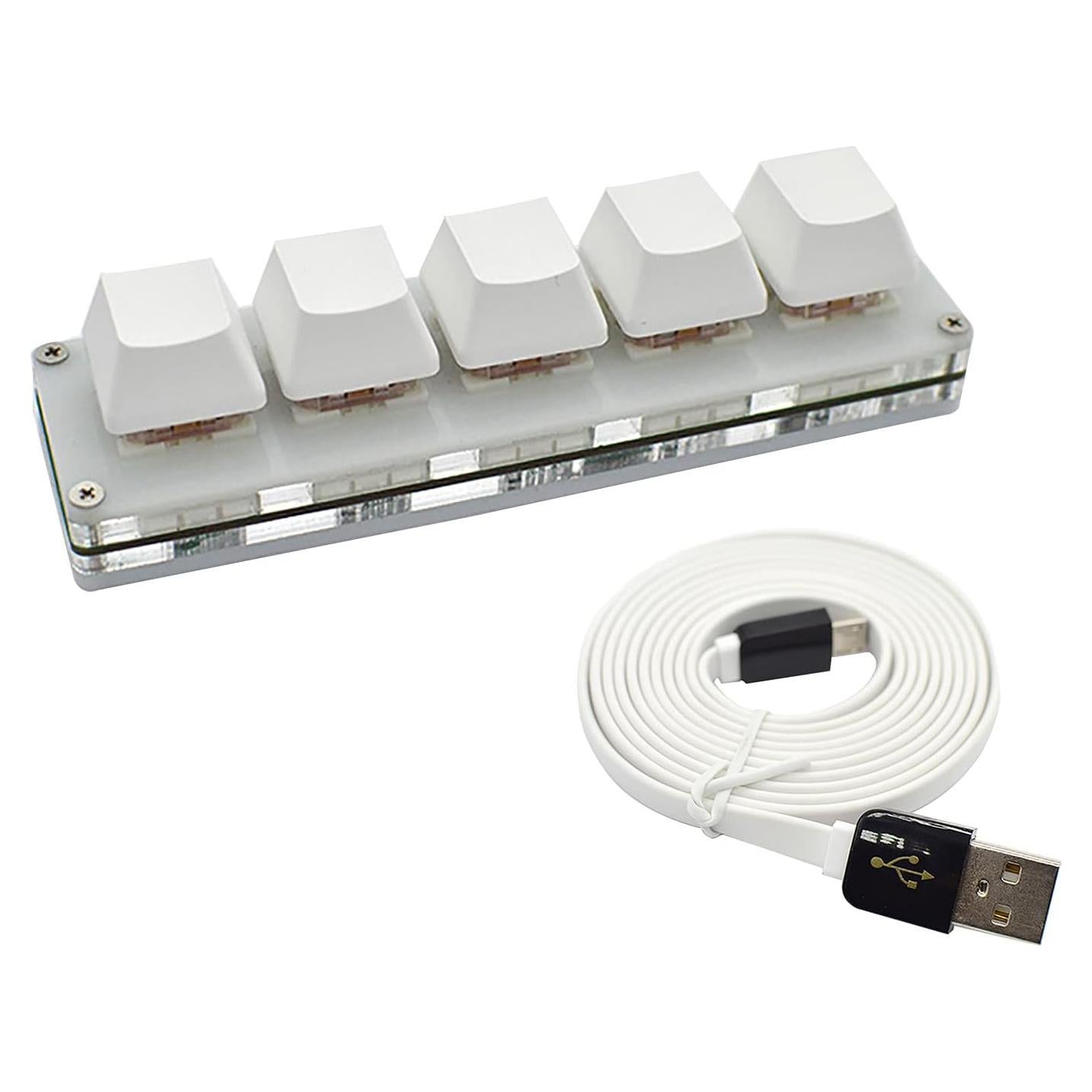 Teclado Gaming Mecánico LICHIFIT 5 Teclas Programables USB