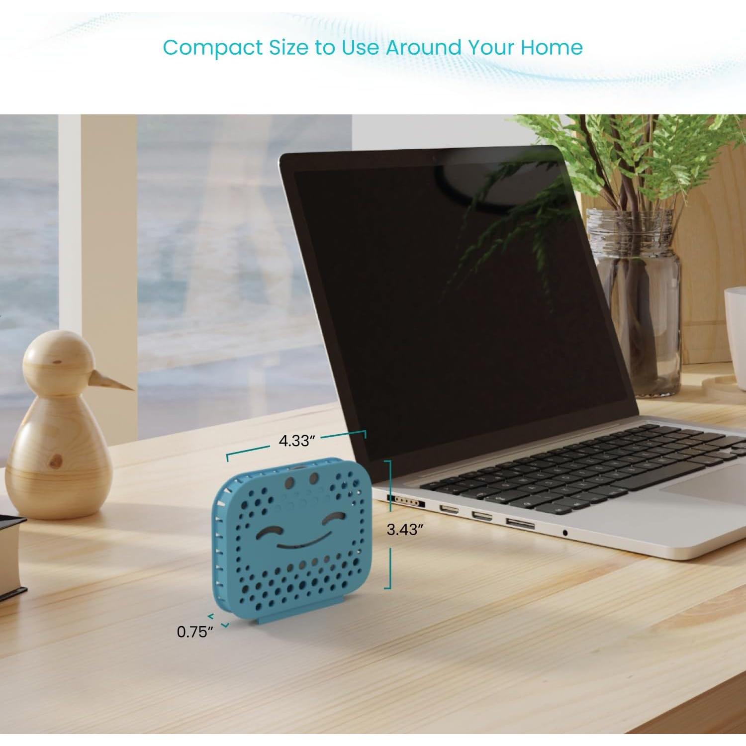 Kit Desodorante CleanAura Home Zone Living con Filtro de Carbón