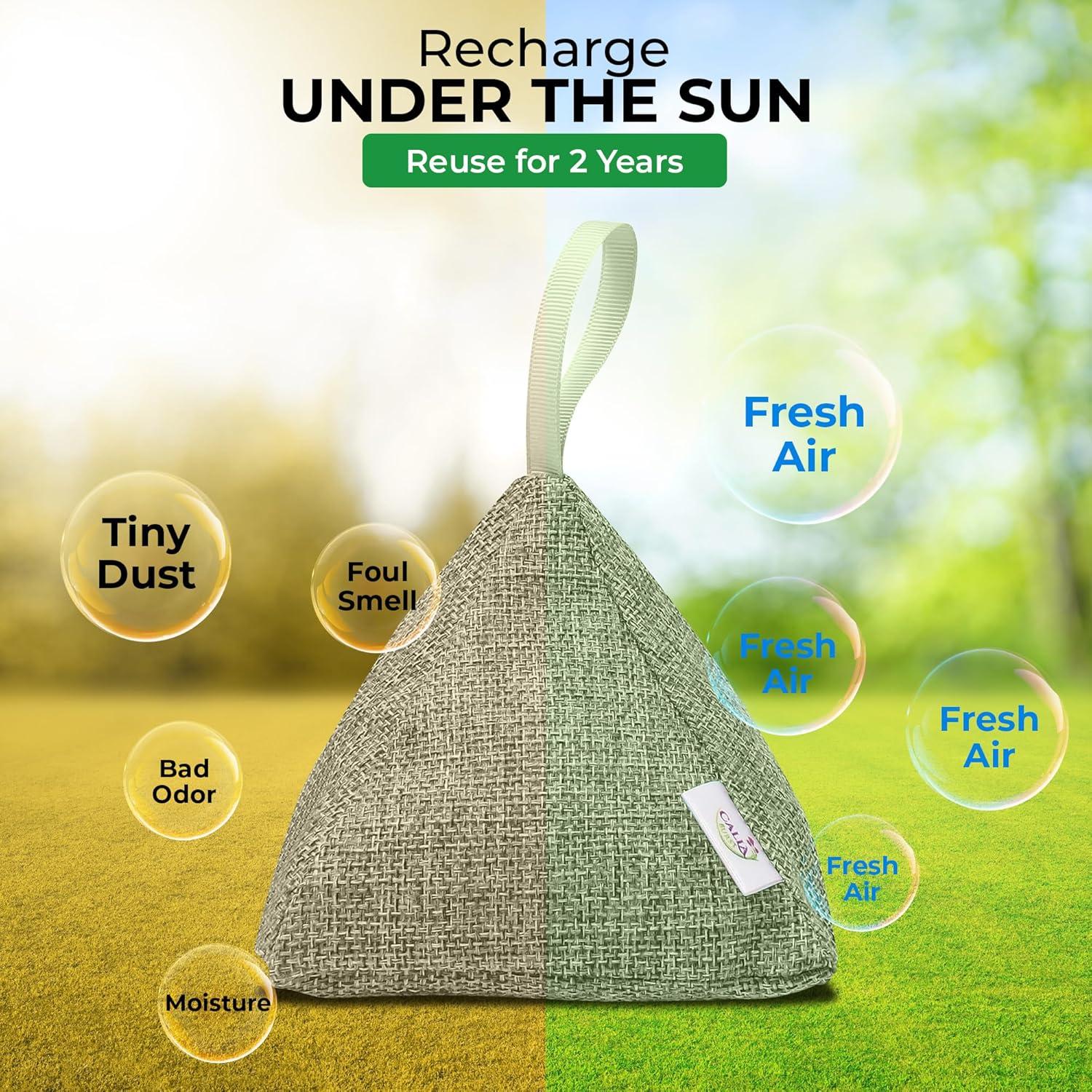 Paquete de 4 Bolsas Purificadoras de Aire CallaBurst 200g