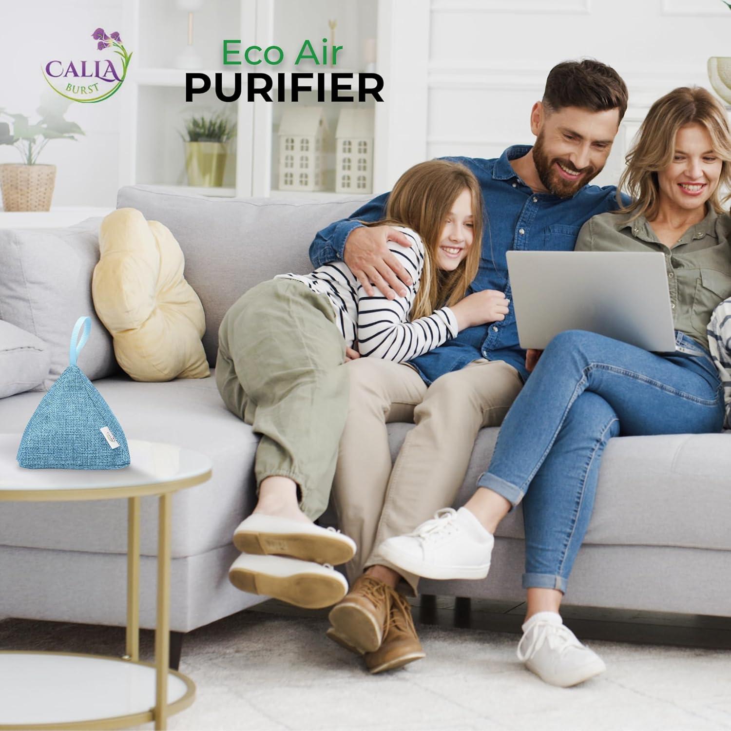 Paquete de 4 Bolsas Purificadoras de Aire CallaBurst 200g