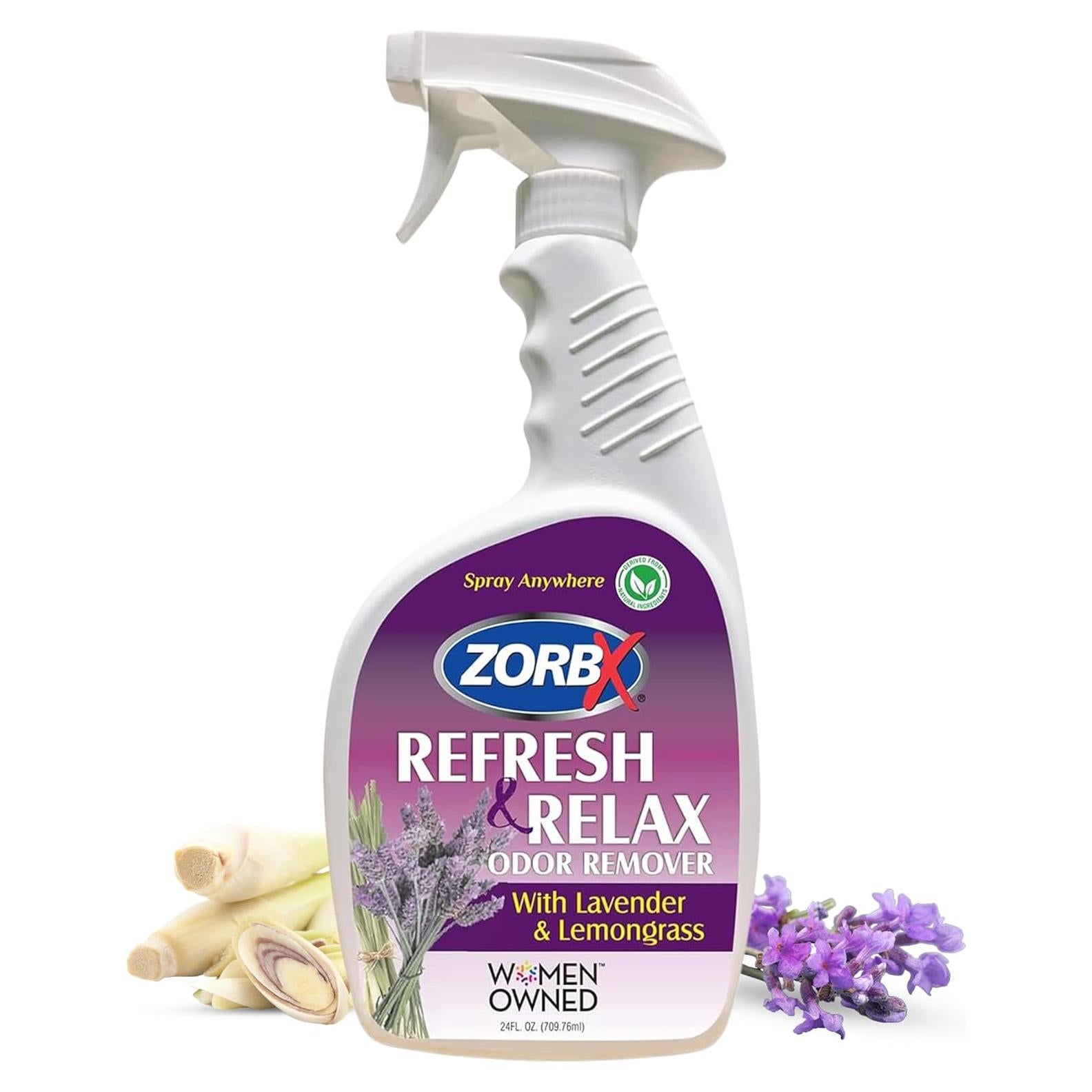 ZORBX Spray Eliminador de Olores Lavanda 24 Oz Multiusos