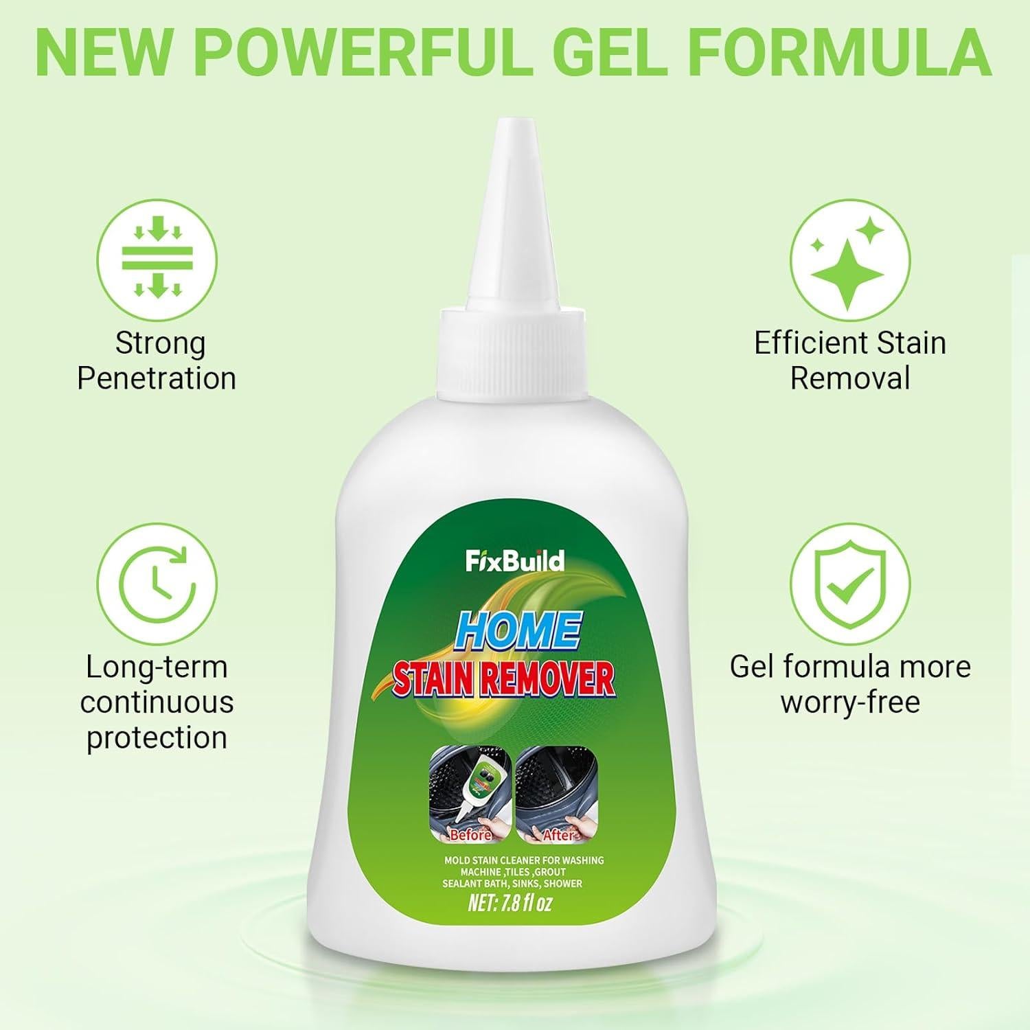 Gel Quitamanchas Multiusos 230 ML - Limpiador de Alta Dureza