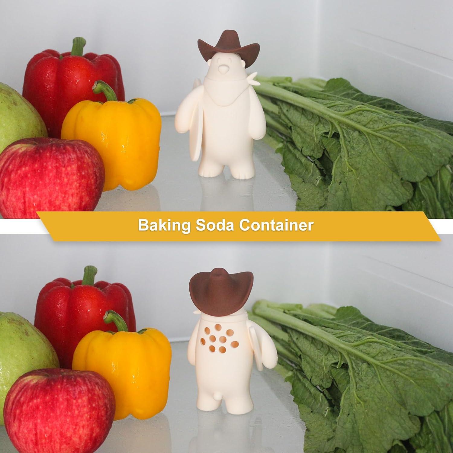 Contenedor desodorante de bicarbonato KLOWOAH 13 x 7.9 cm