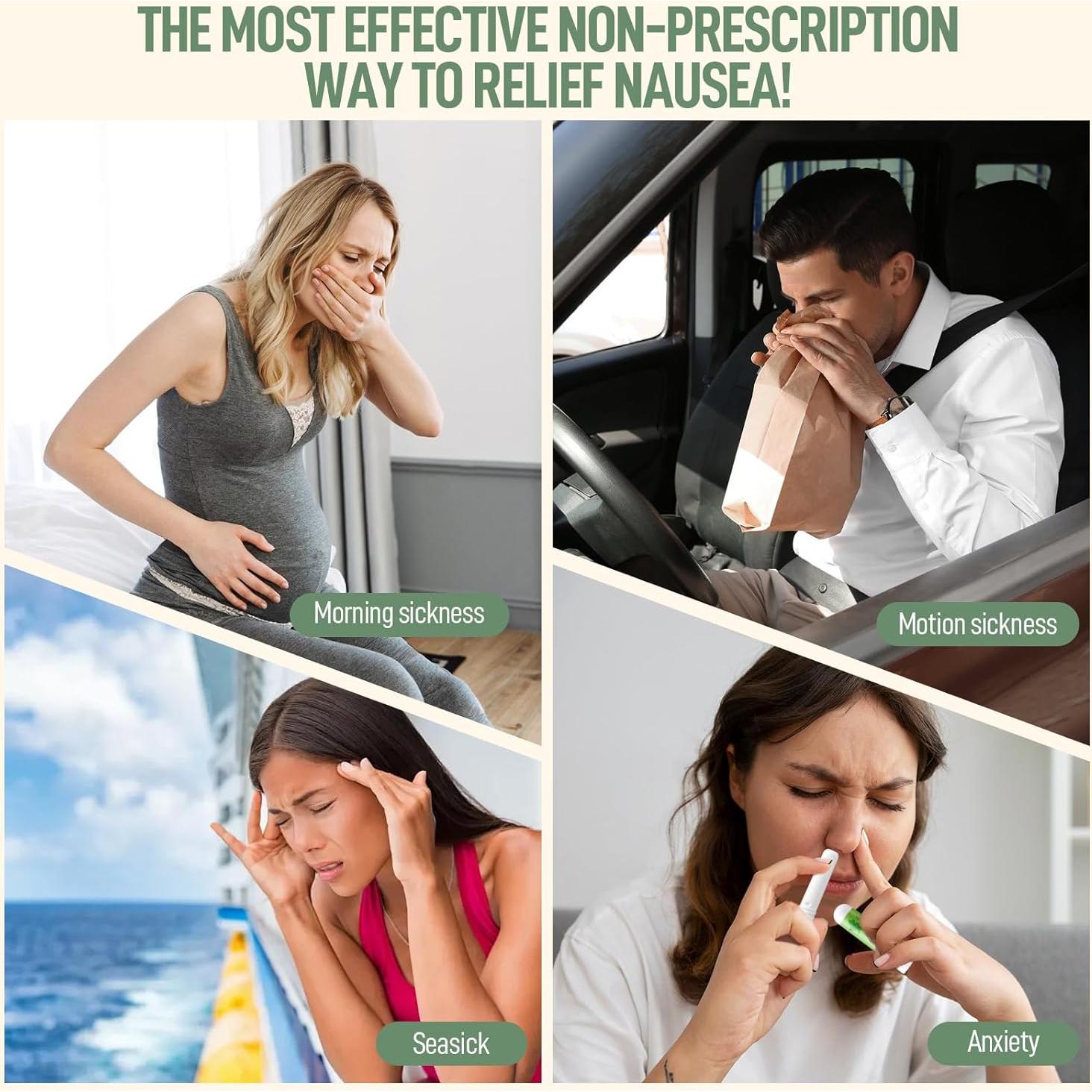 Inhalador de Alivio de Náuseas Hion Eucalipto 100% Natural