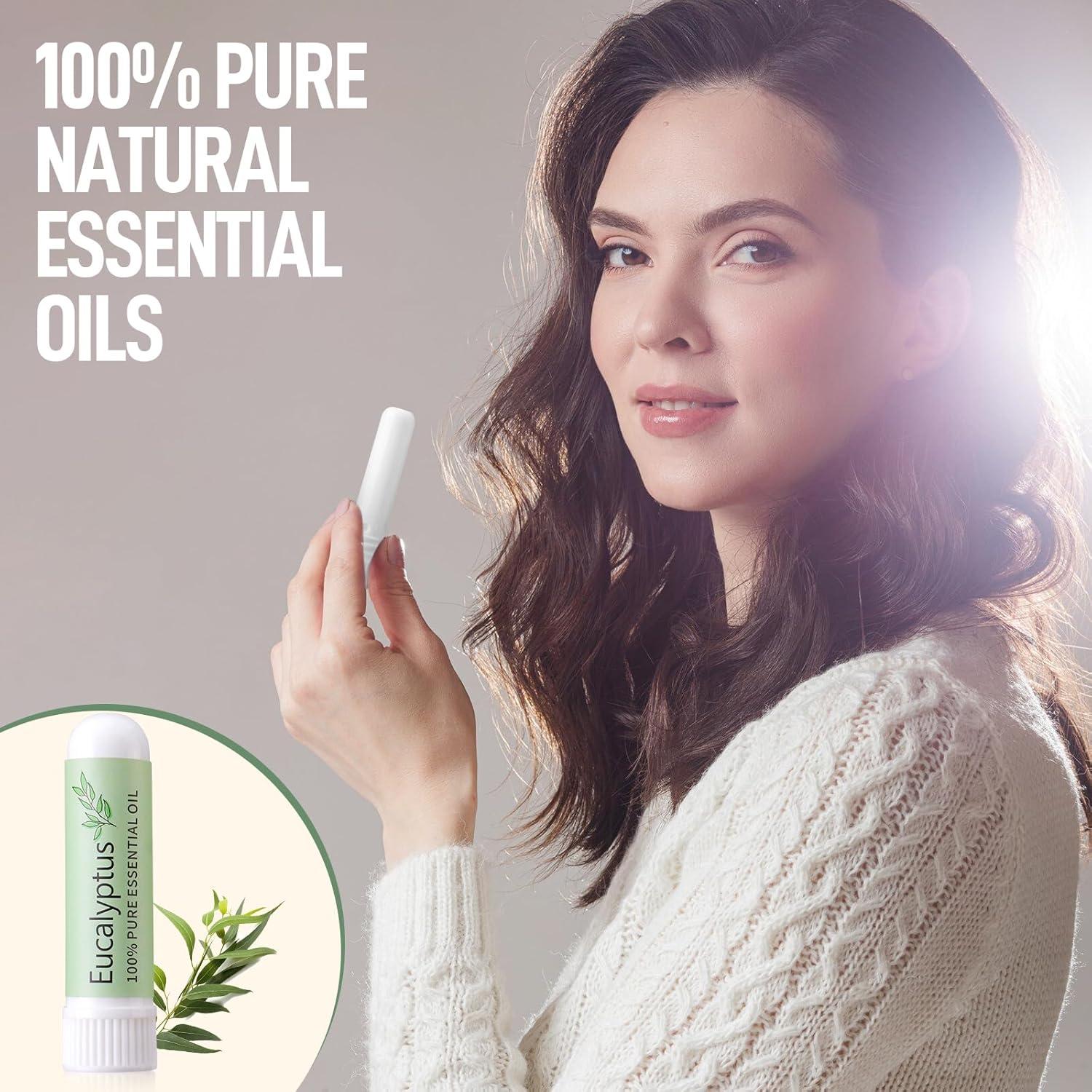 Inhalador de Alivio de Náuseas Hion Eucalipto 100% Natural