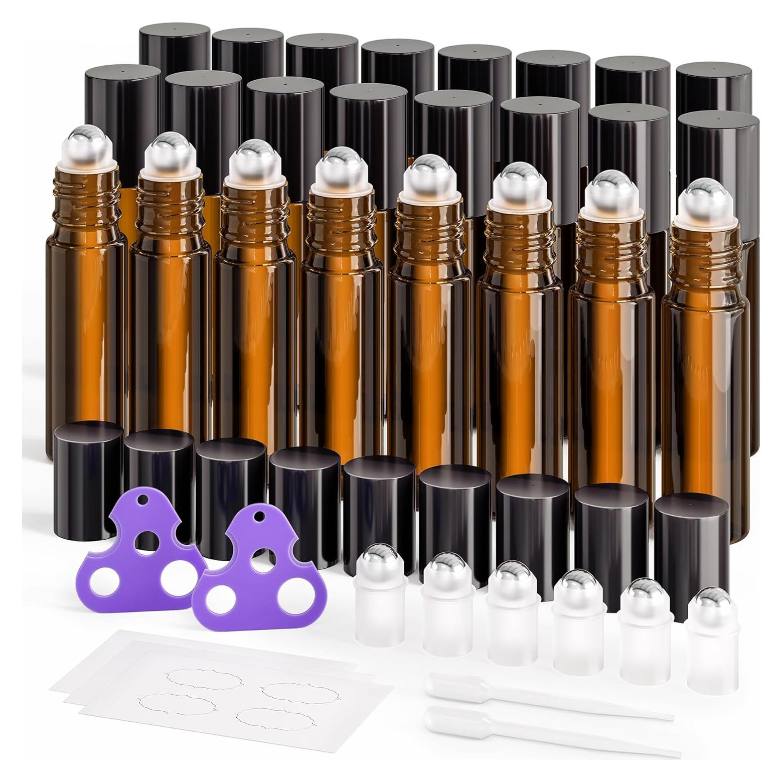 Pack de 24 Botellas de Aceite Esencial ULG 10ml Ámbar
