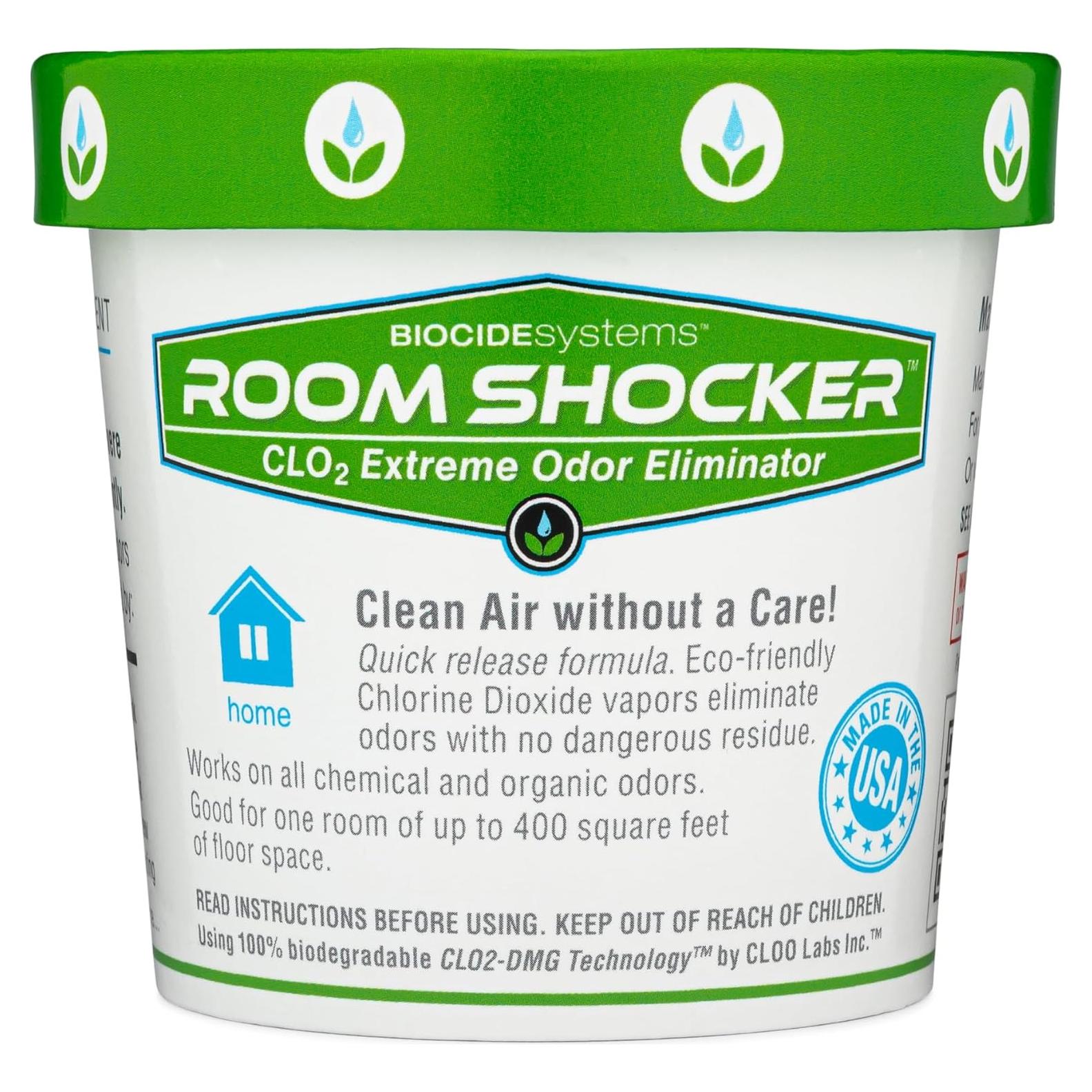 Eliminador de Olores Biocide Systems Room Shocker 45g
