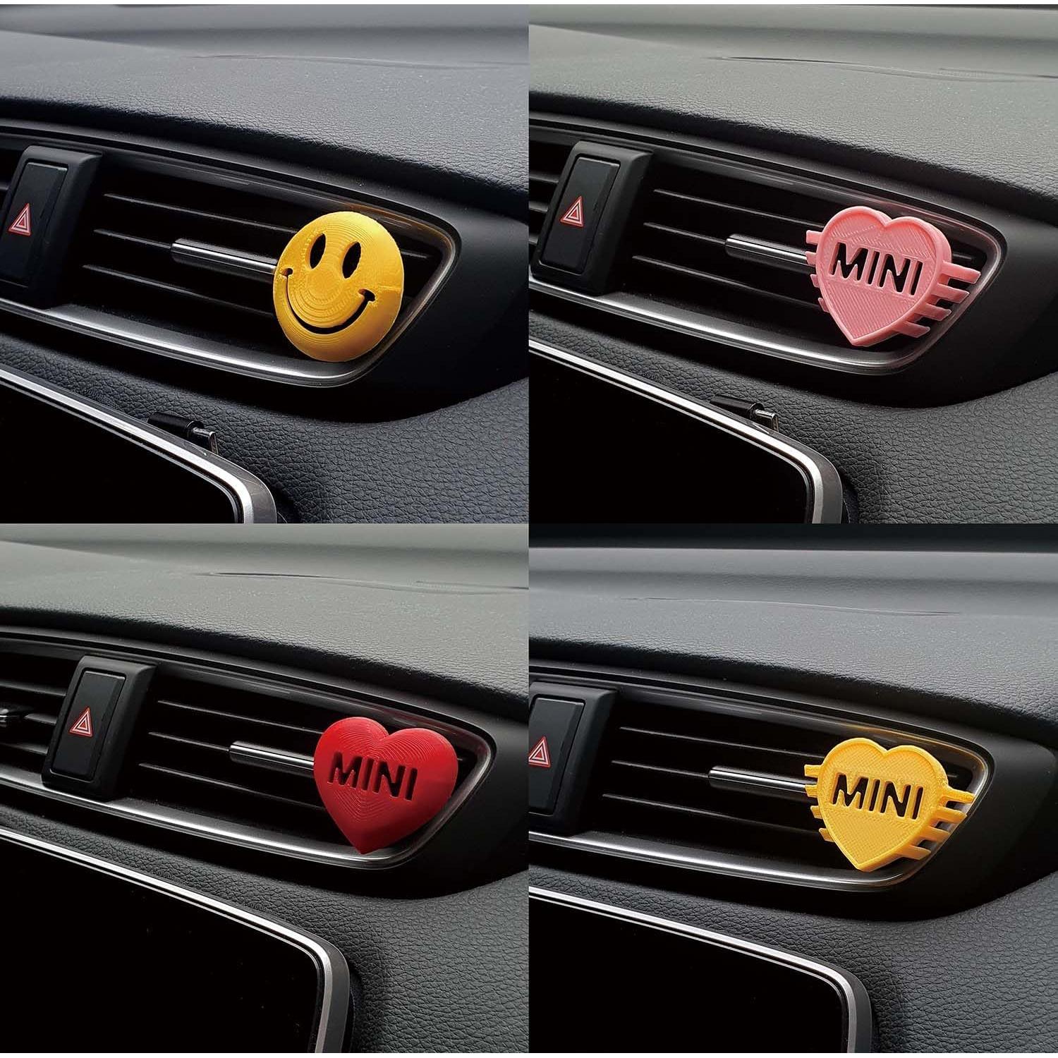 Ambientador 3D para Auto 5.08x5.08 cm 3D Oaz Eco PLA