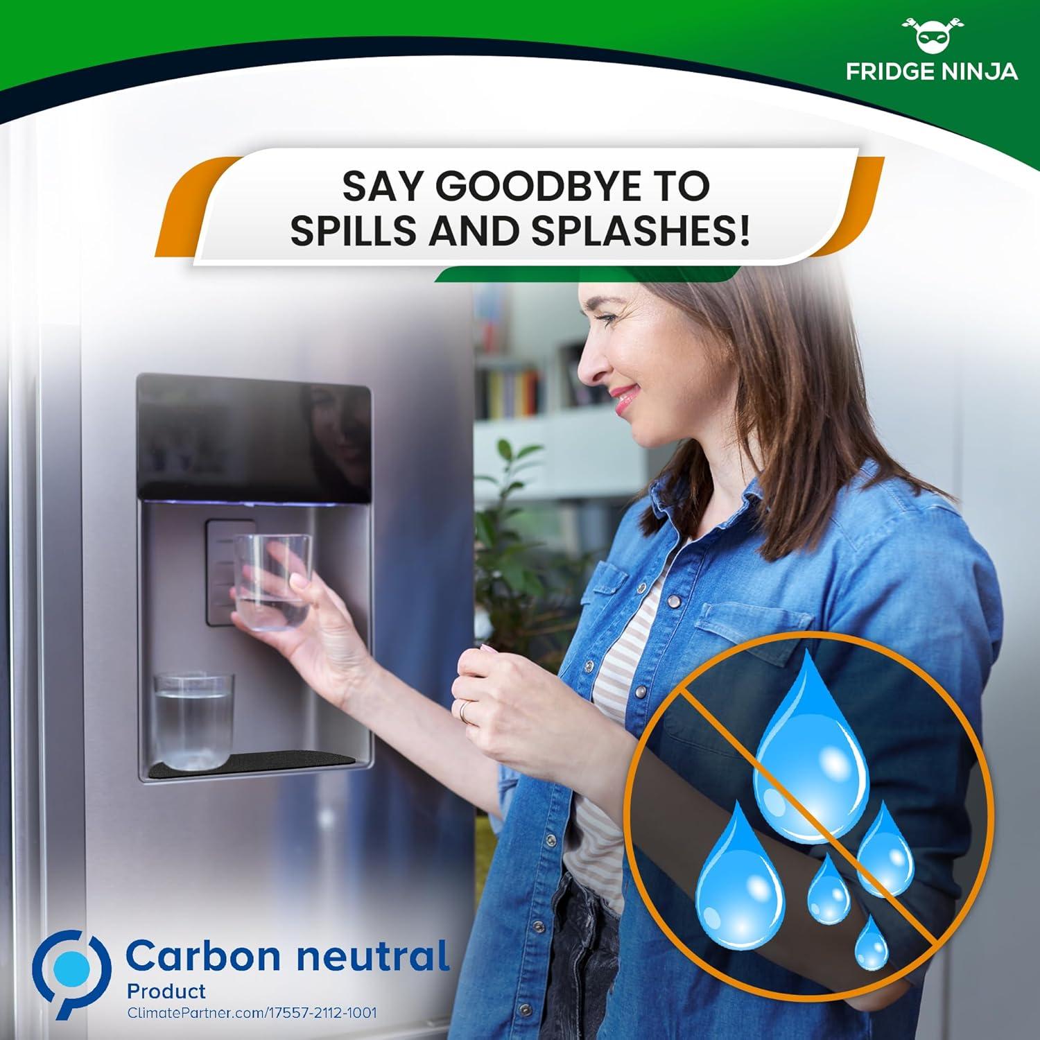 Alfombrilla Absorbente para Refrigerador y Dispensador de Agua