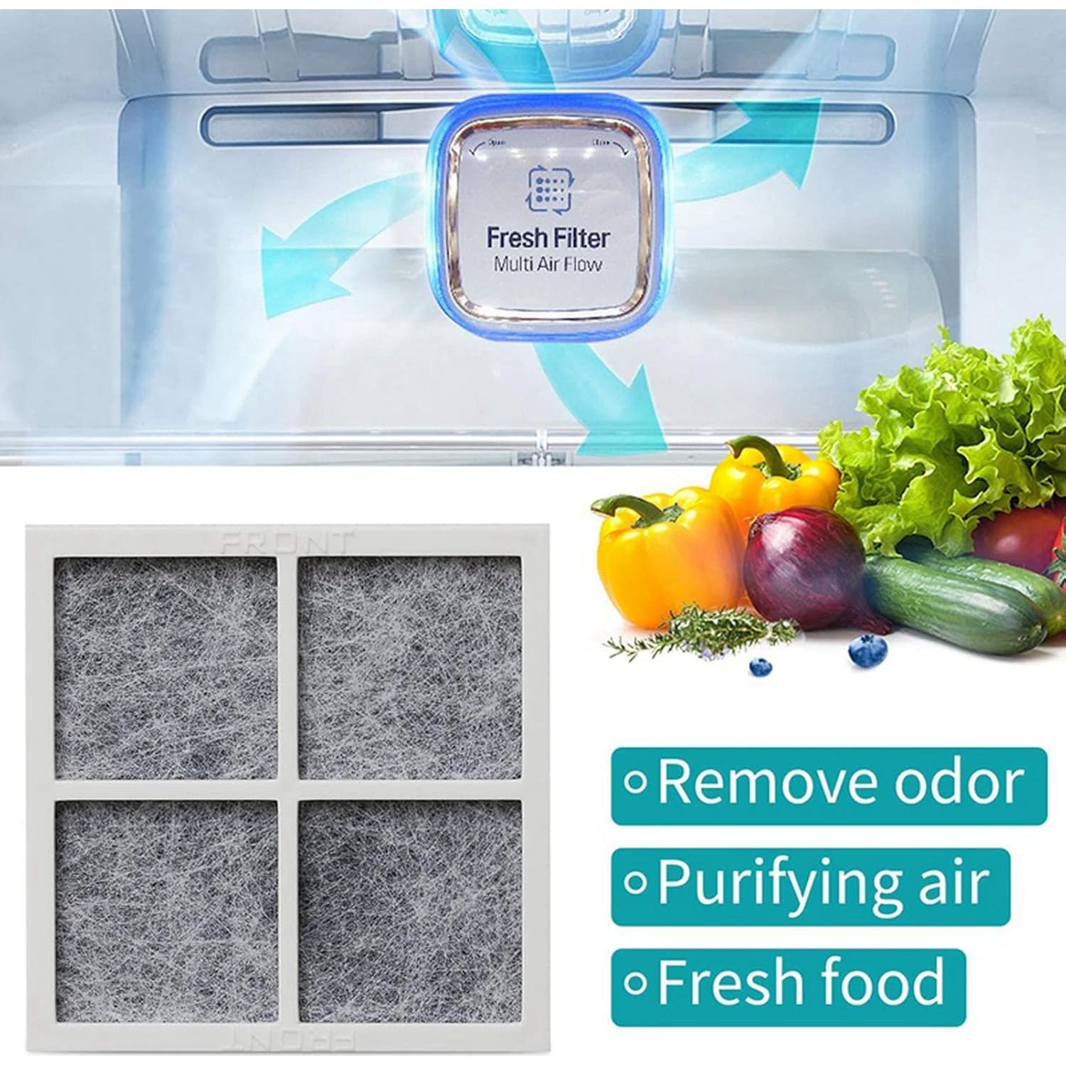 Filtro de Aire Fresco SEISSO LT120F para Refrigerador LG - 3 Paquetes