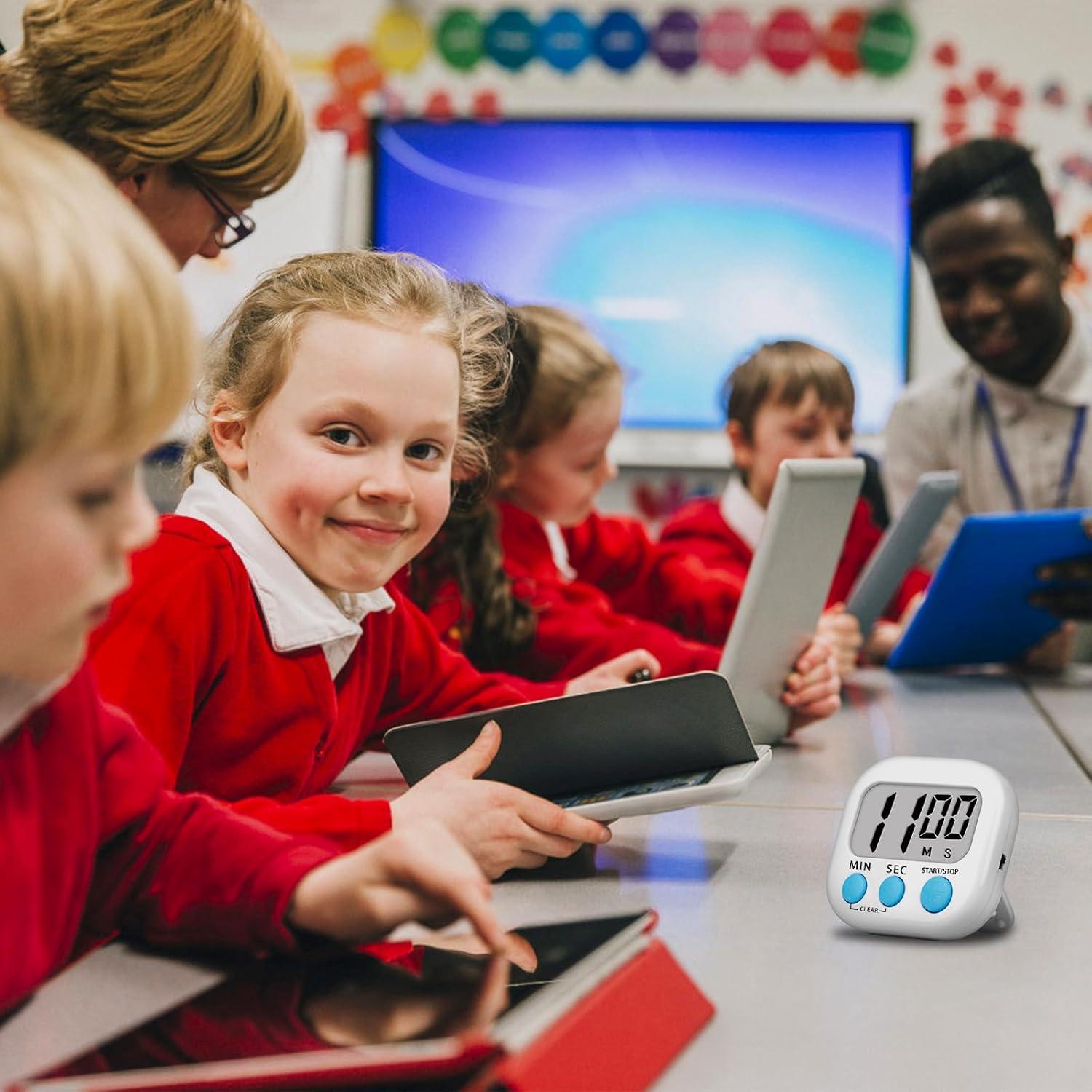 Temporizador de Cocina Digital ZILLEEN - Paquete de 6 Unidades