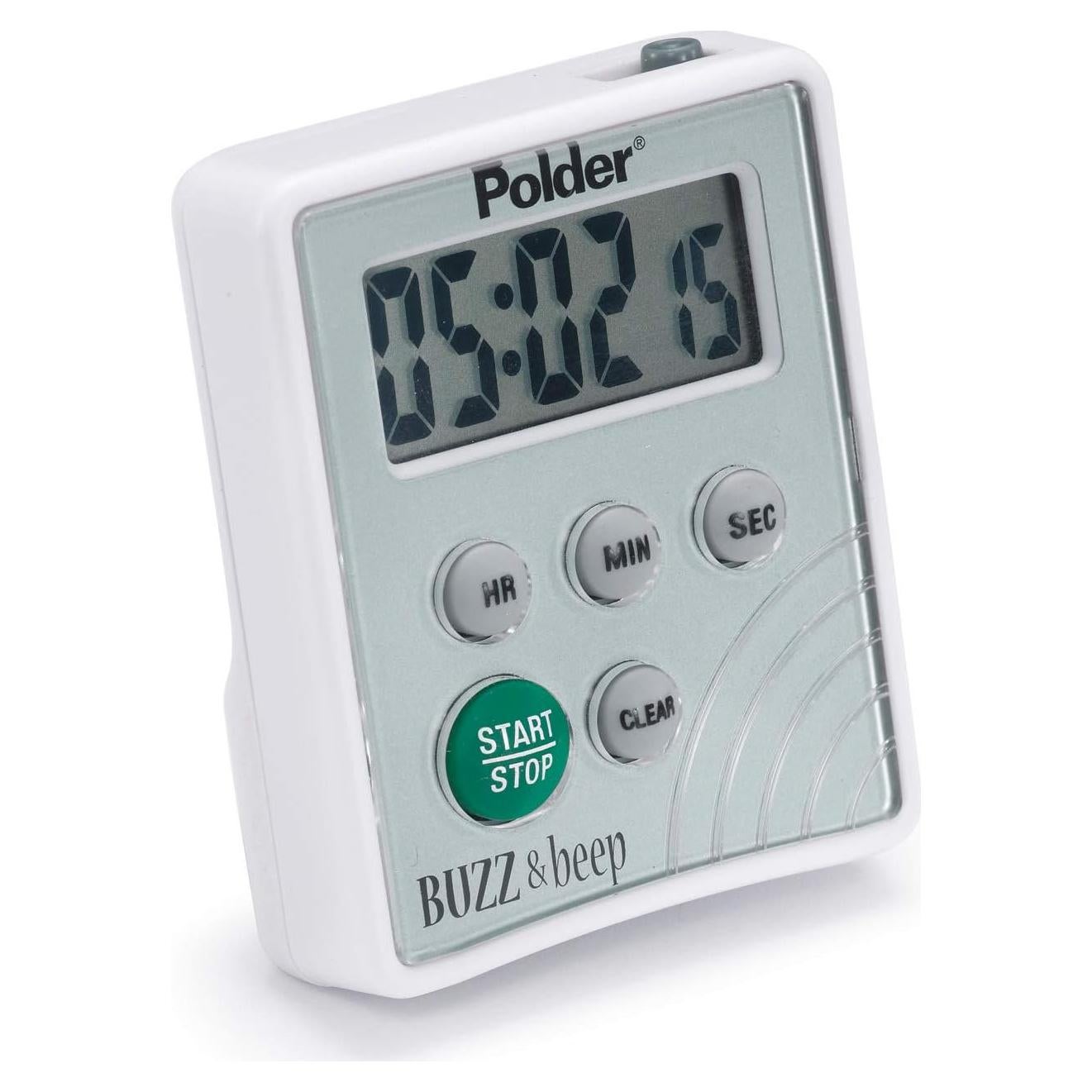 Temporizador Digital Polder TMR-2125 con Alarma y Vibración