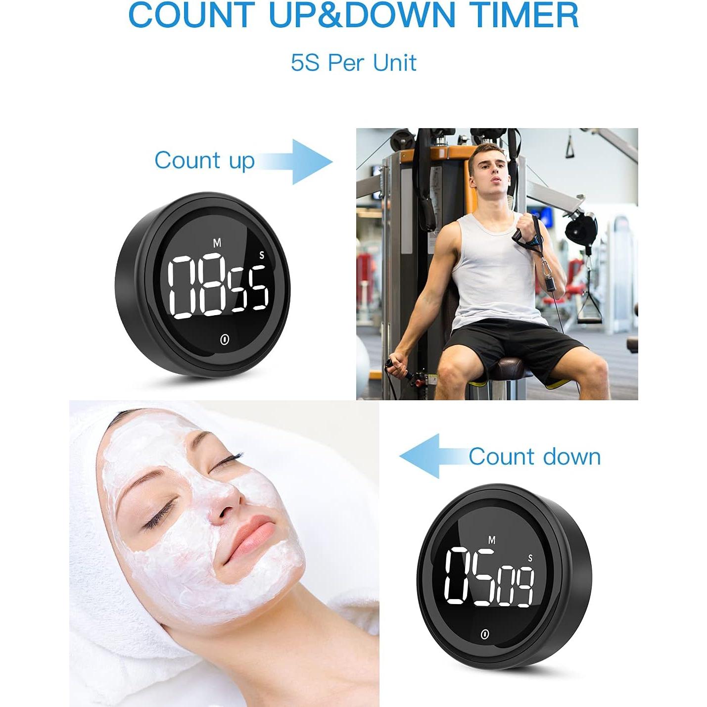 Temporizador Digital de Cocina LIORQUE con Pantalla LED 8.89cm