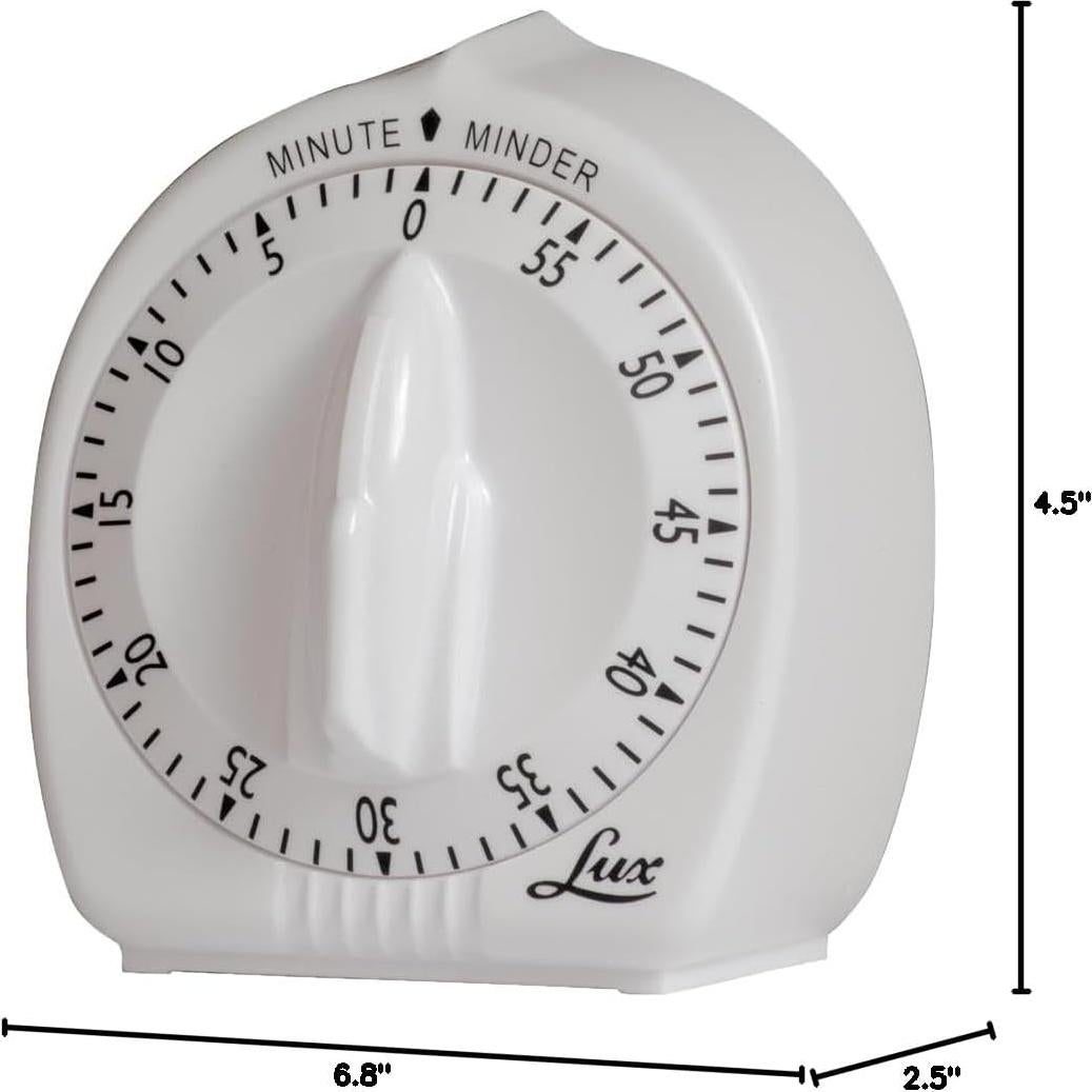 Temporizador Mecánico LUX CP242859-012E 1 Hora Timbrado