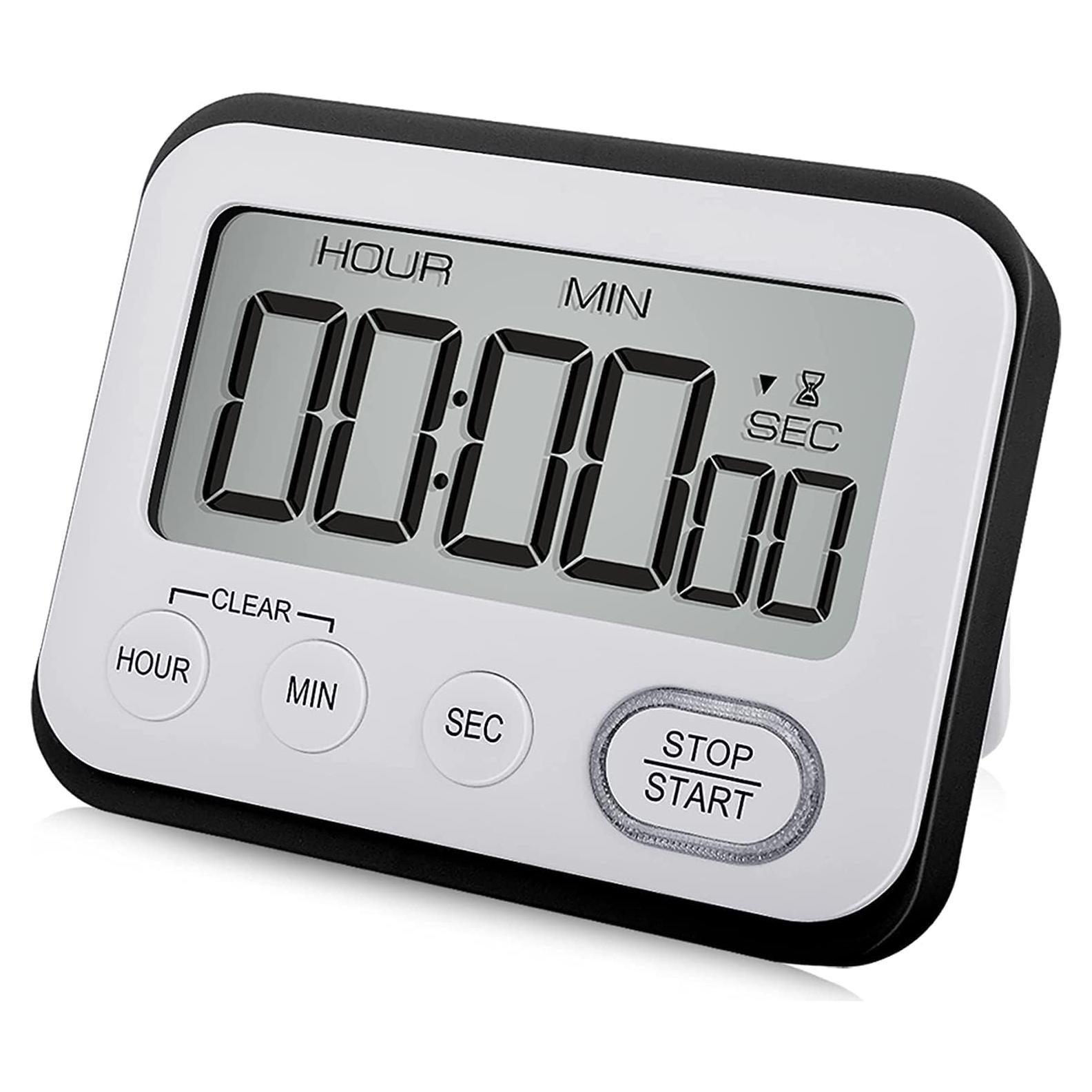 Temporizador de Cocina Digital VOULOIR Negro con Alarma Fuerte