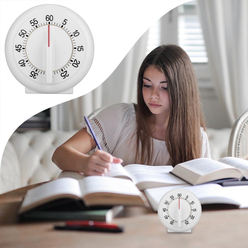 Temporizador de Cocina Manual Lwuey 60 Minutos Blanco