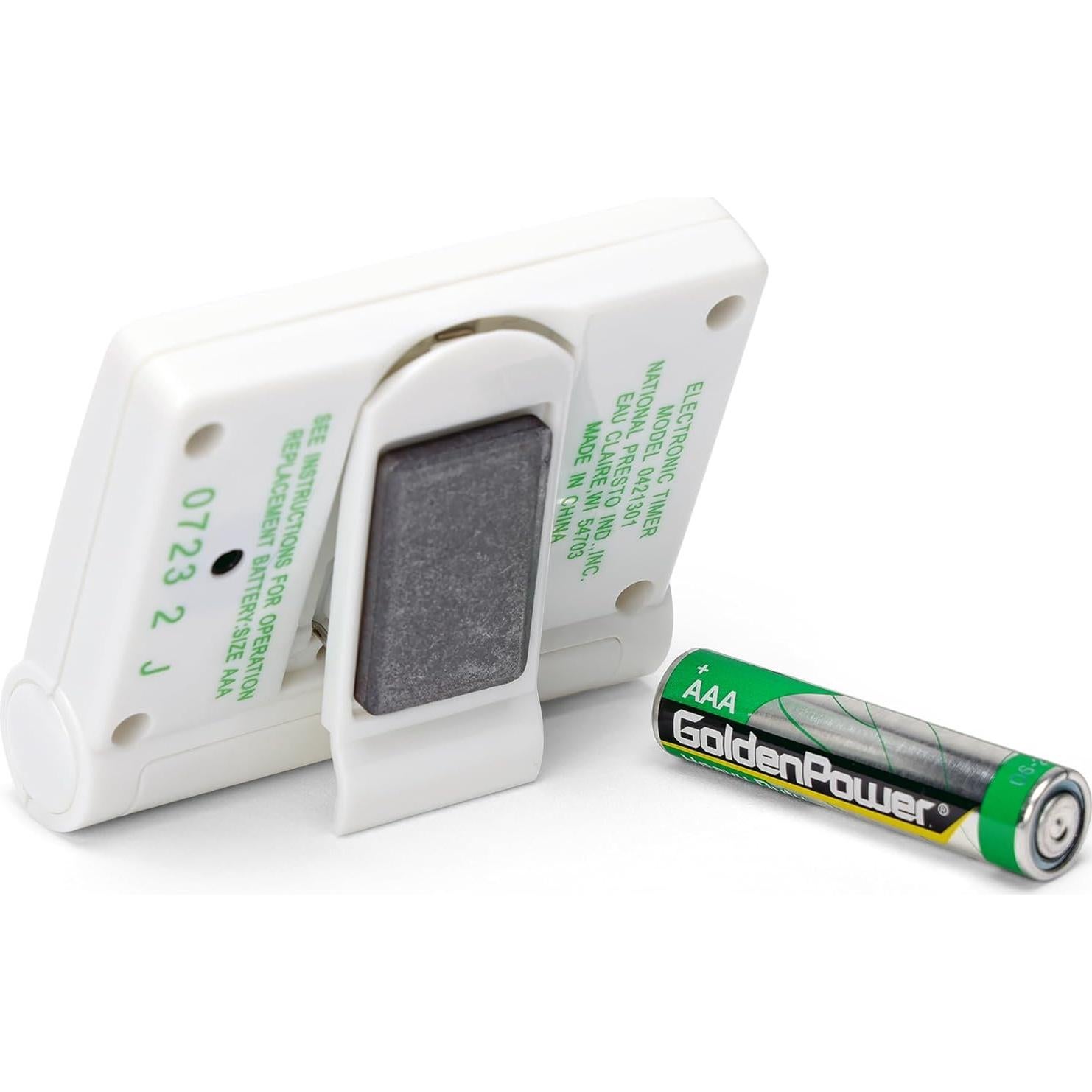 Temporizador Digital Electrónico Presto 04213 Blanco 99 min