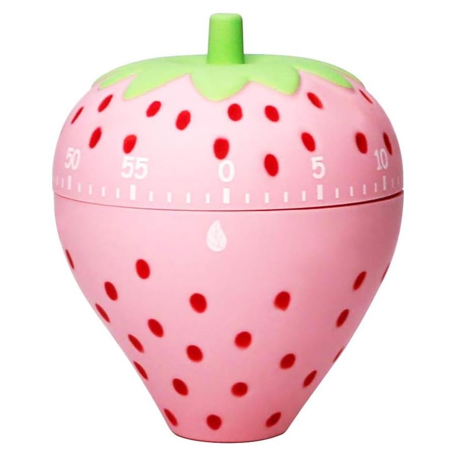 Temporizador de Cocina Mecánico MonLiya Fresa 11 Configuraciones