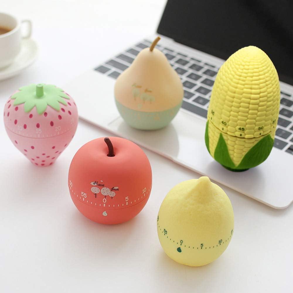 Temporizador de Cocina Mecánico MonLiya Fresa 11 Configuraciones