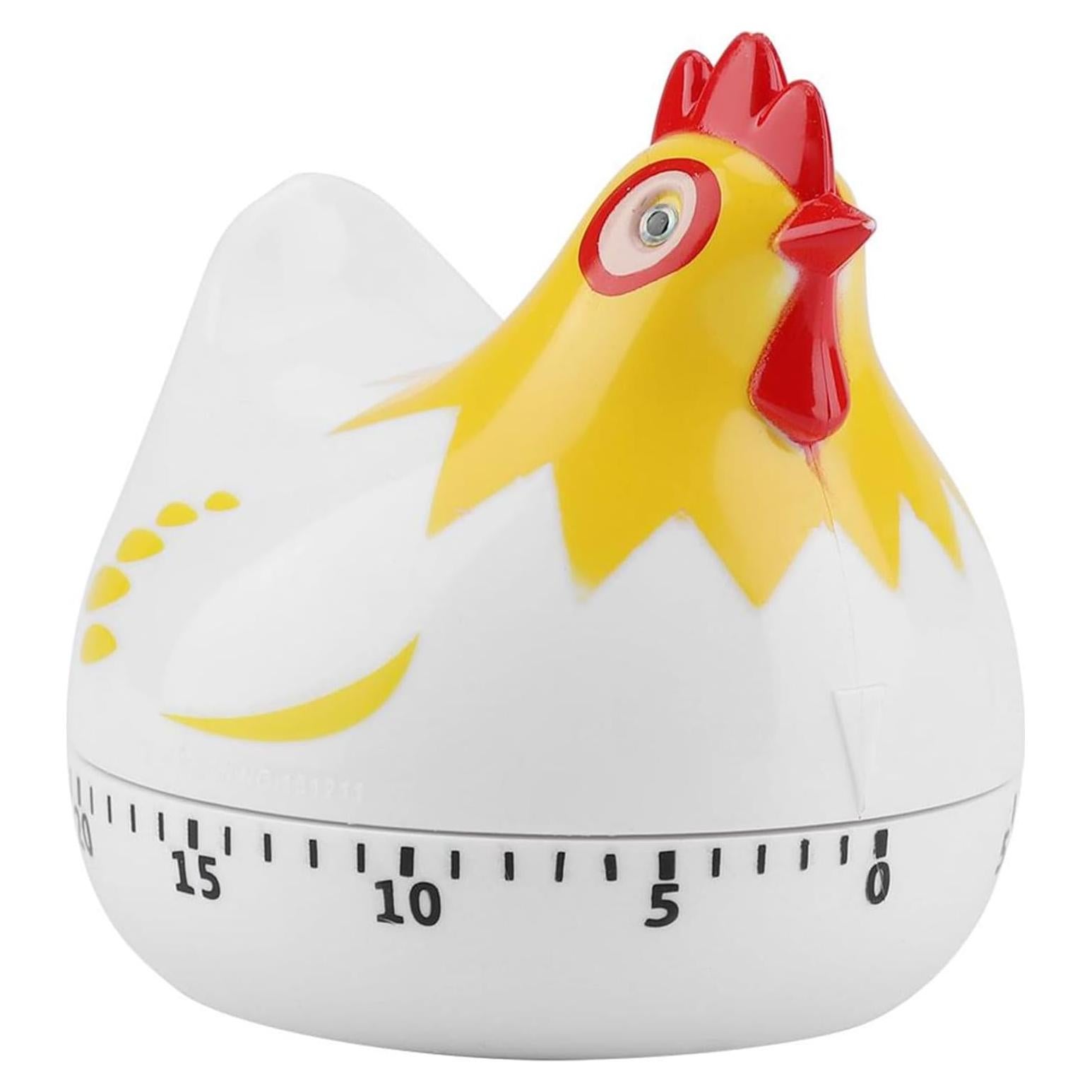 Temporizador de Cocina Jadeshay Blanco, Alarma Fuerte y Duradero