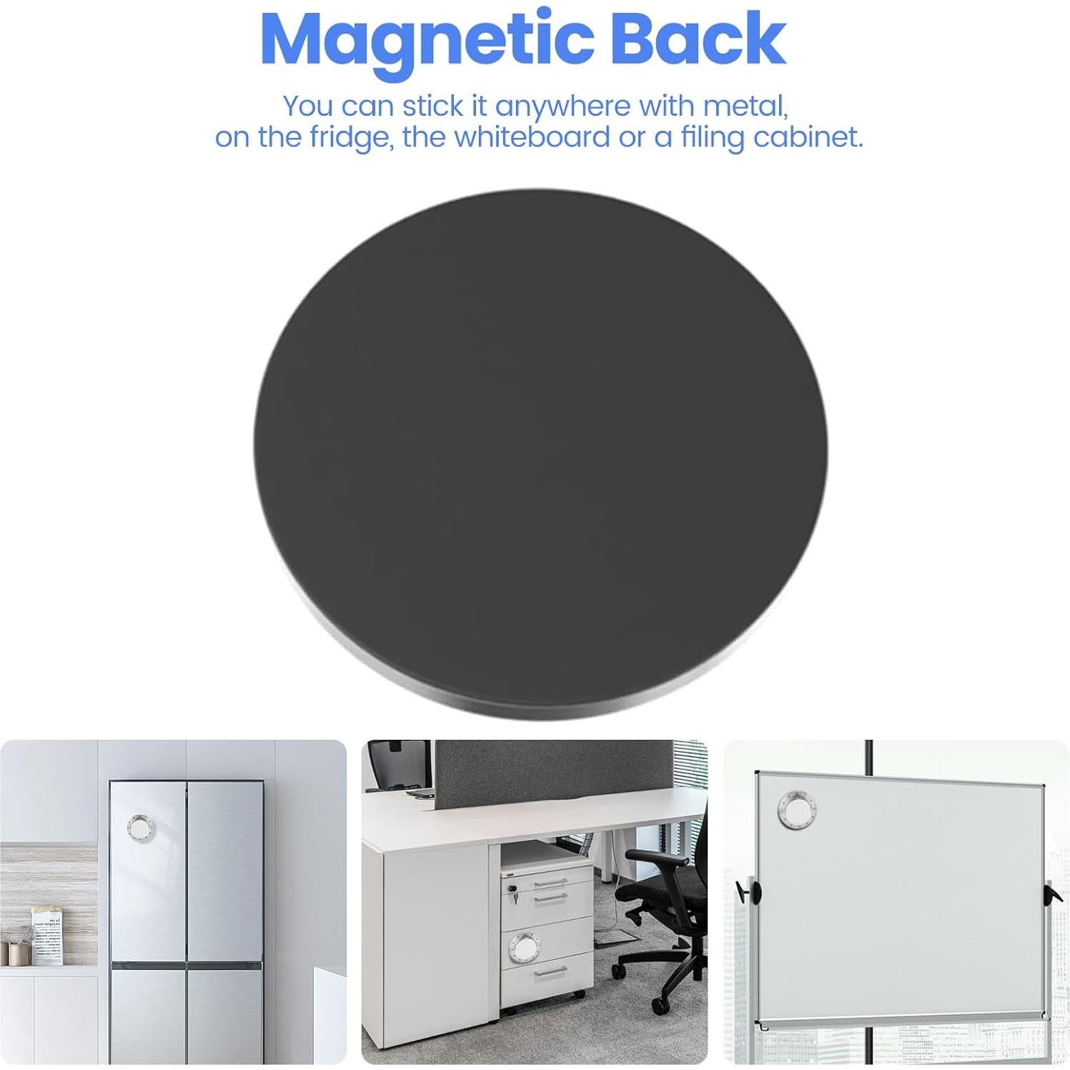 Temporizador de Cocina Mecánico ALBAYRAK Acero Inoxidable 70dB