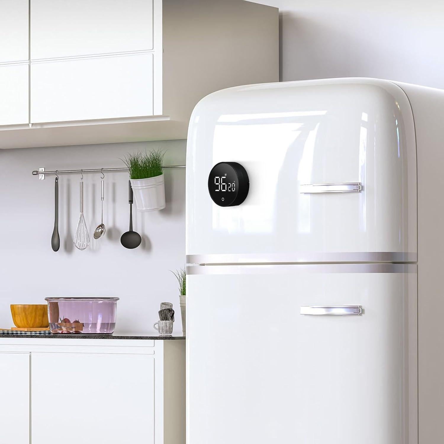 Temporizador de Cocina EooCoo Digital con Pantalla Grande 199 Min