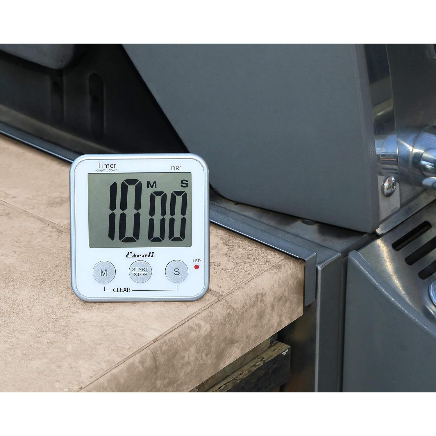Temporizador Digital Escali DR1 con Pantalla Extra Grande
