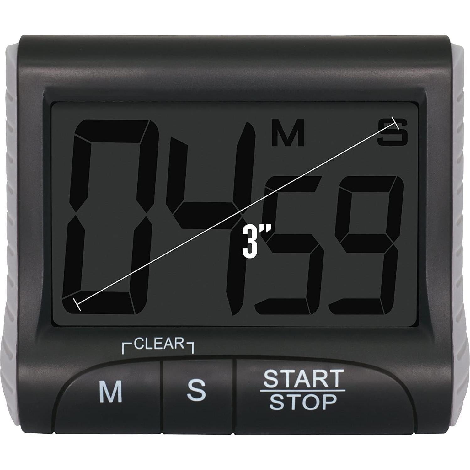 Temporizador de Cocina Digital Tanmalan 3" Pantalla Grande