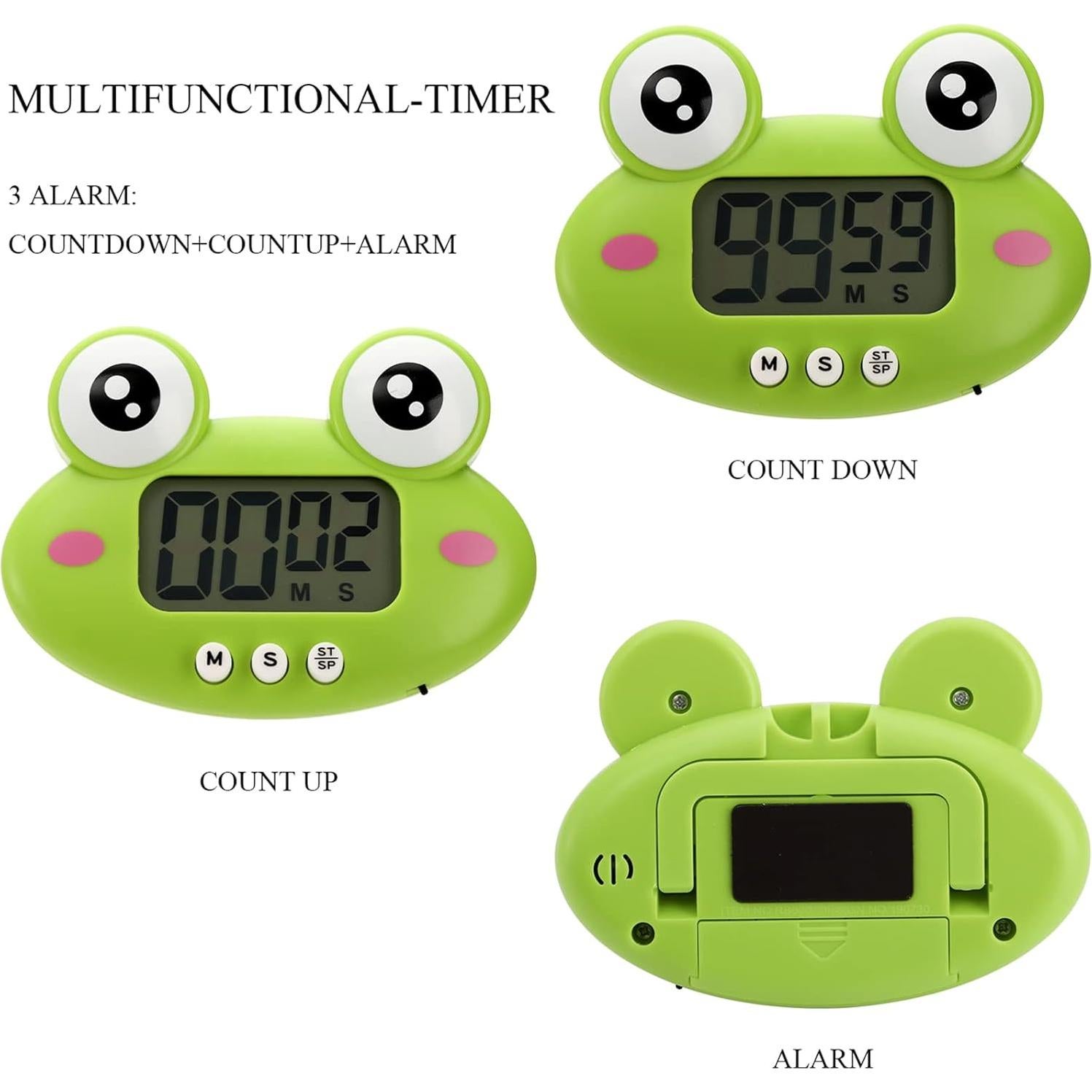 Temporizador Digital de Cocina DEAYOU 3-Pack con Alarma Fuerte