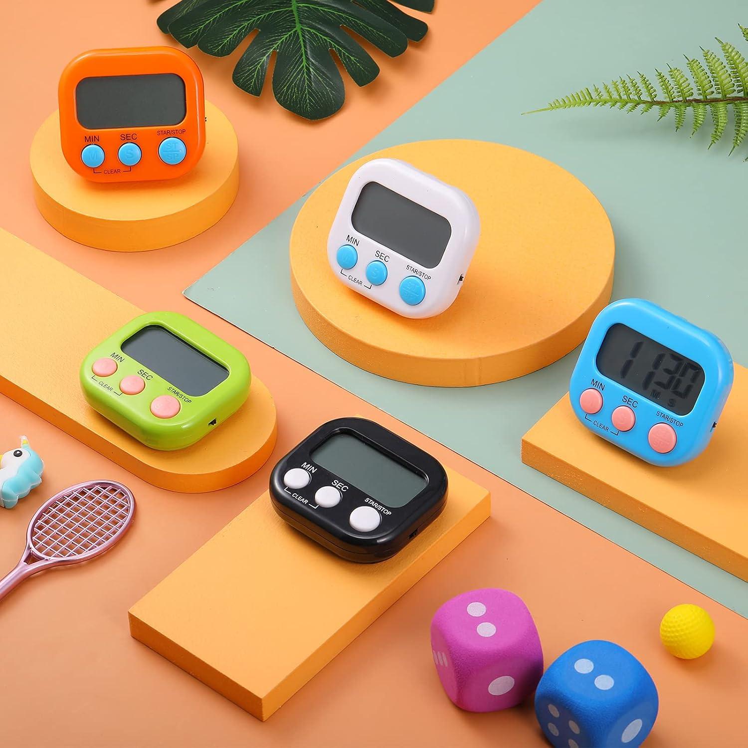 Temporizador de Cocina Digital Weewooday 12 Piezas 99 Minutos