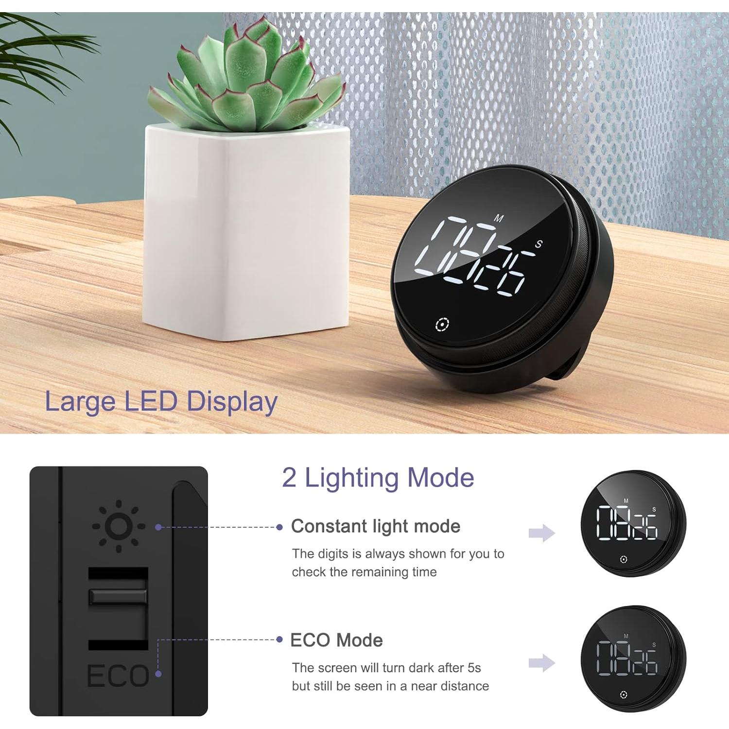 Temporizador Digital Magnético OQIMAX KA104B con Pantalla LED