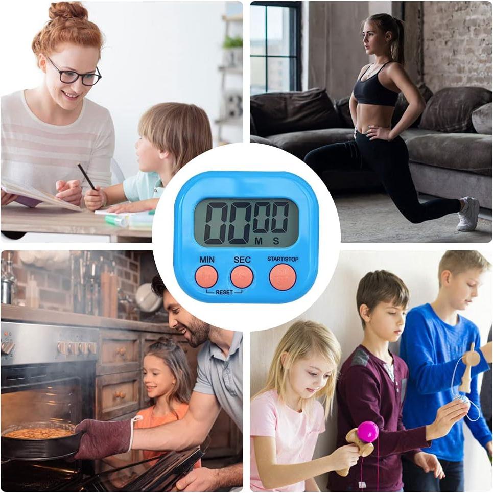 Temporizador Digital de Cocina VDKIDKT con Alarma Fuerte