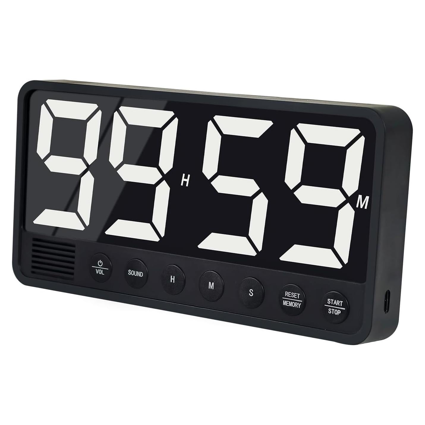 Temporizador Digital de Cocina MOSTRUST 7.1" LED Recargable