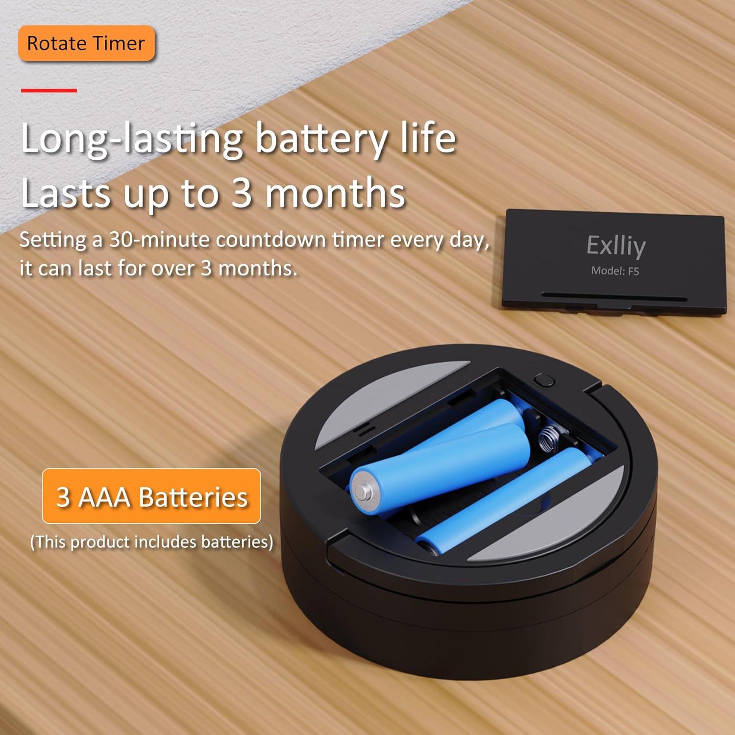 Temporizador de Cocina Digital Exlliy Magnético LED 199 Minutos