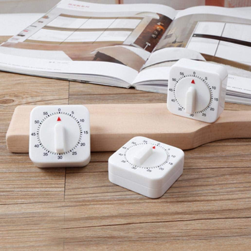 Temporizador Mecánico de Cocina Jowxsx 60 Minutos Blanco