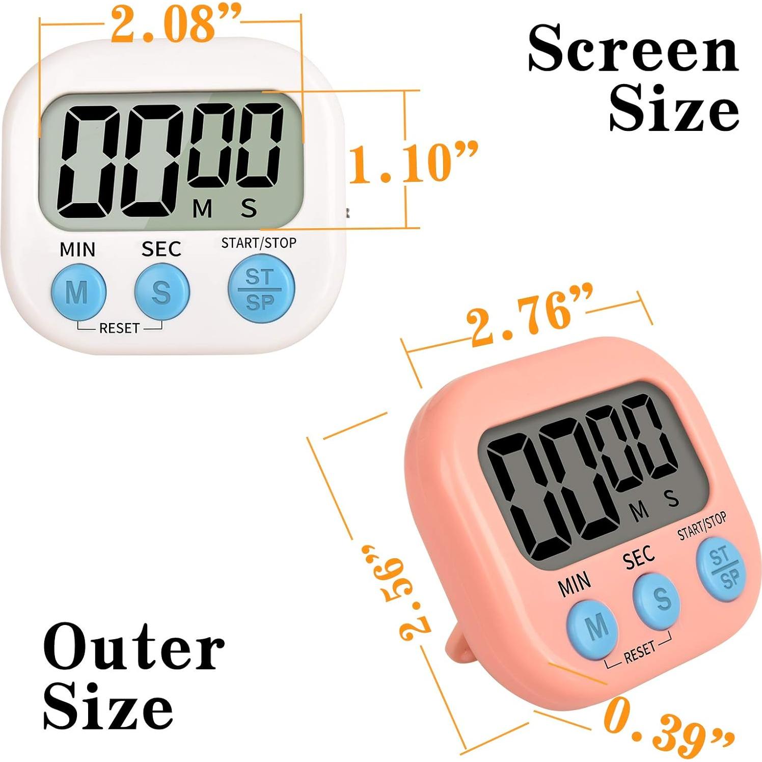 Temporizador Digital de Cocina Mitlker con Respaldo Magnético