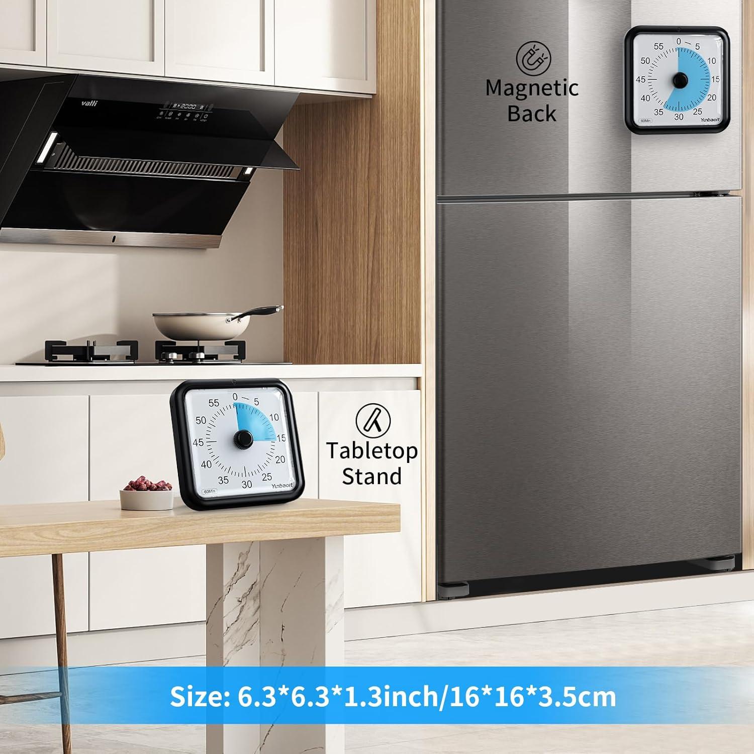 Temporizador Visual de Cuenta Regresiva Yunbaoit 16cm 60 Minutos