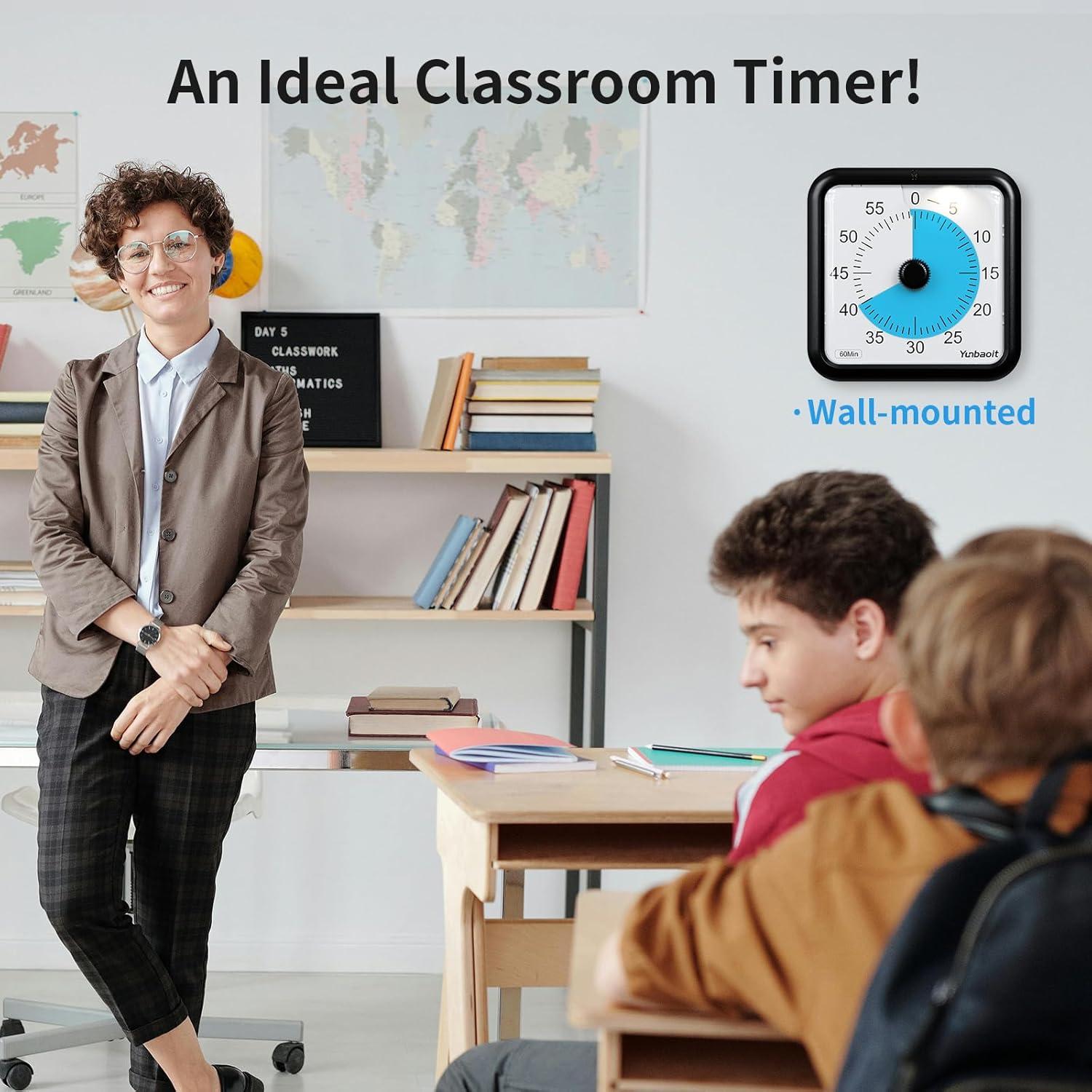 Temporizador Visual de Cuenta Regresiva Yunbaoit 16cm 60 Minutos