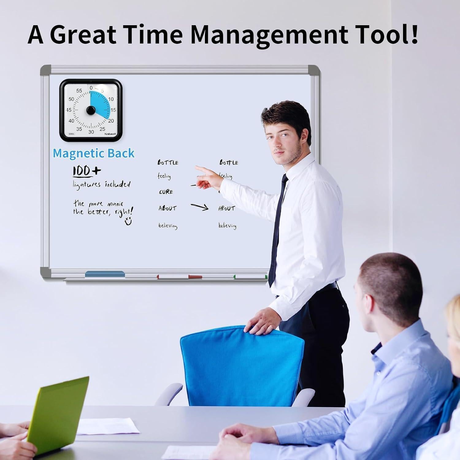 Temporizador Visual de Cuenta Regresiva Yunbaoit 16cm 60 Minutos