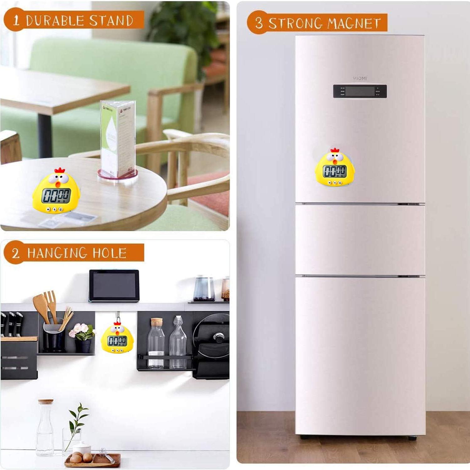 Temporizador de Cocina Digital LVGADR con Pantalla LCD Grande