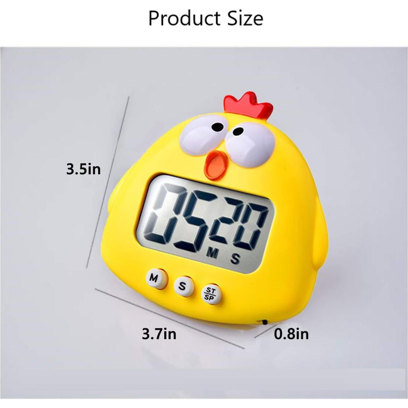 Temporizador de Cocina Digital LVGADR con Pantalla LCD Grande