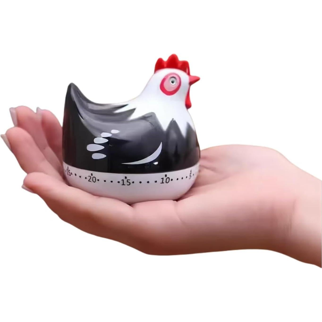 Temporizador de Cocina Mecánico YYMTTOR Pollo Negro 60 Minutos