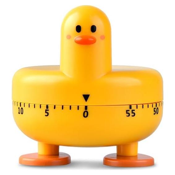 Temporizador de Cocina Mecánico YEEKIDAIJ Pato Amarillo 60 Min
