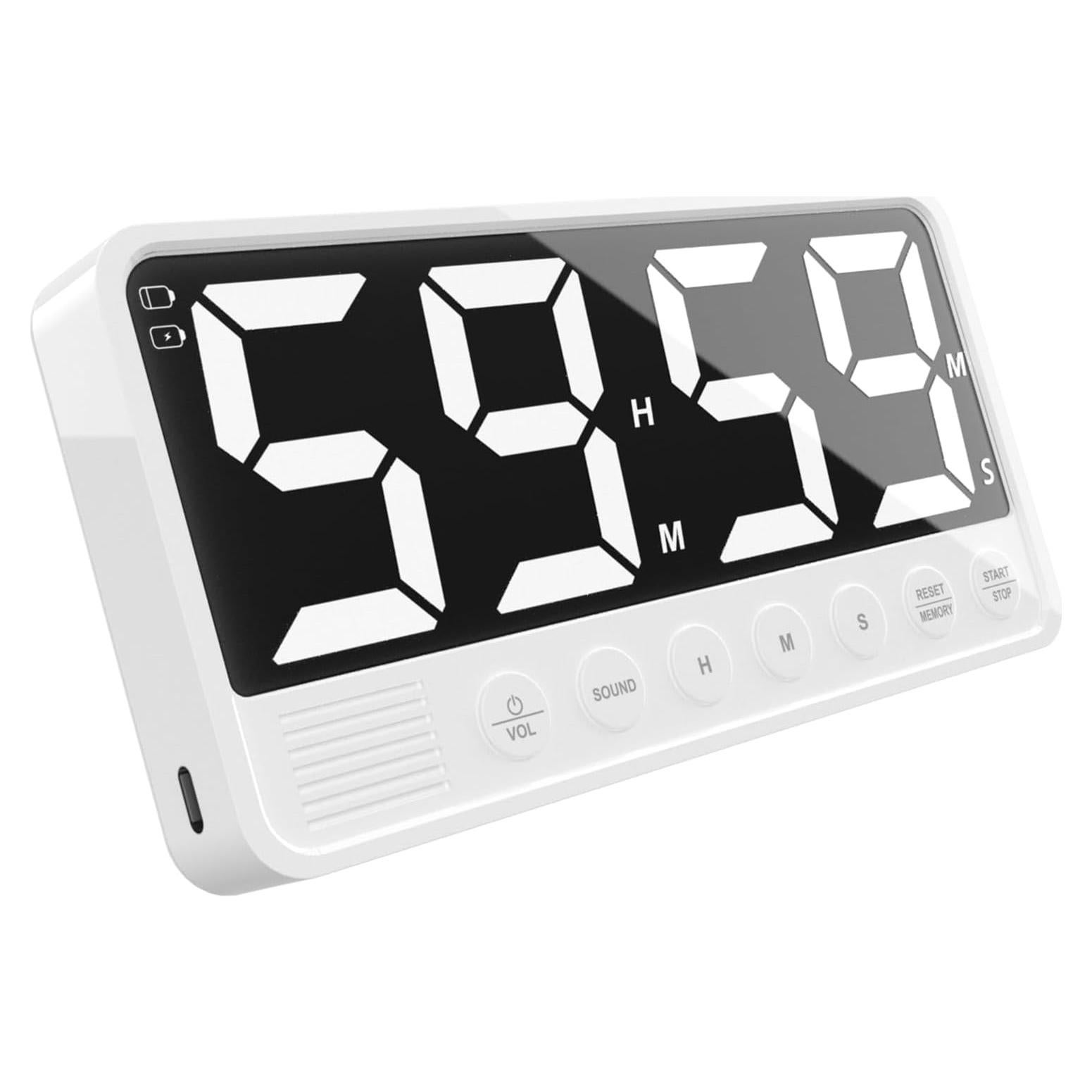 Temporizador Digital de Cocina PULIVIA LED 7.4" 6 Alarmas
