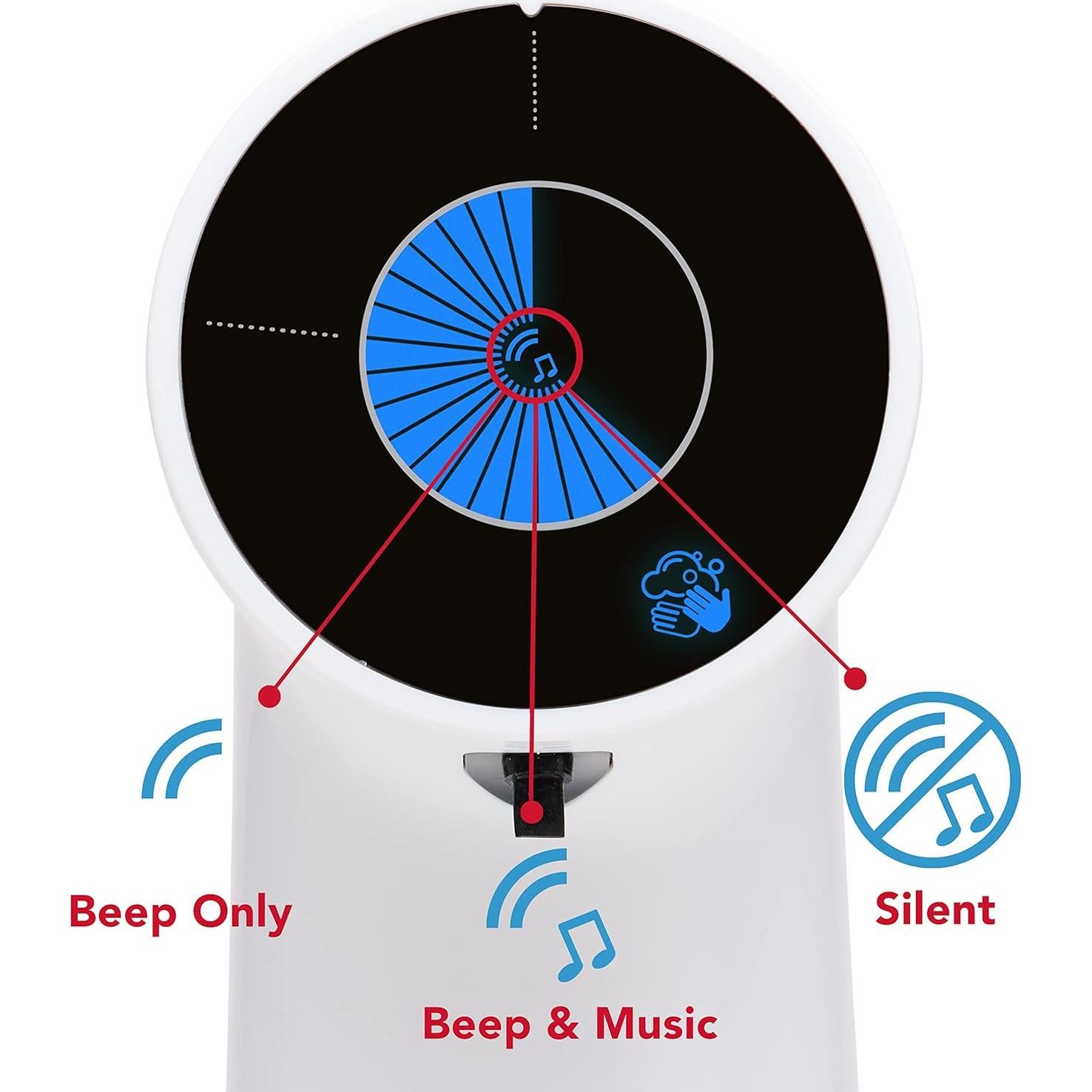 Dispensador de Jabón Automático Time Timer WASH - Sin Contacto