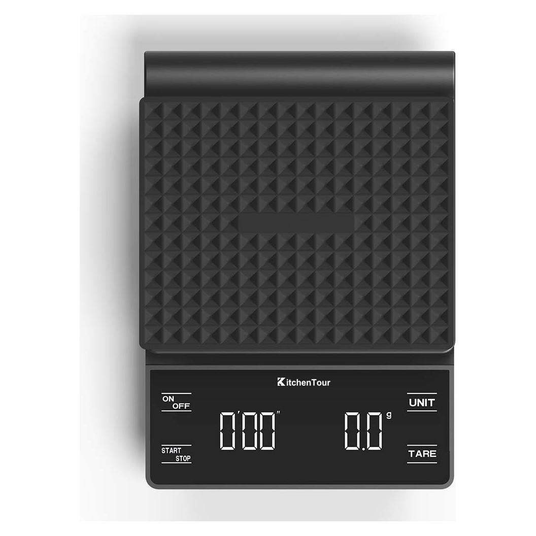 Báscula de Café KitchenTour EK6002 3kg/0.1g con Temporizador