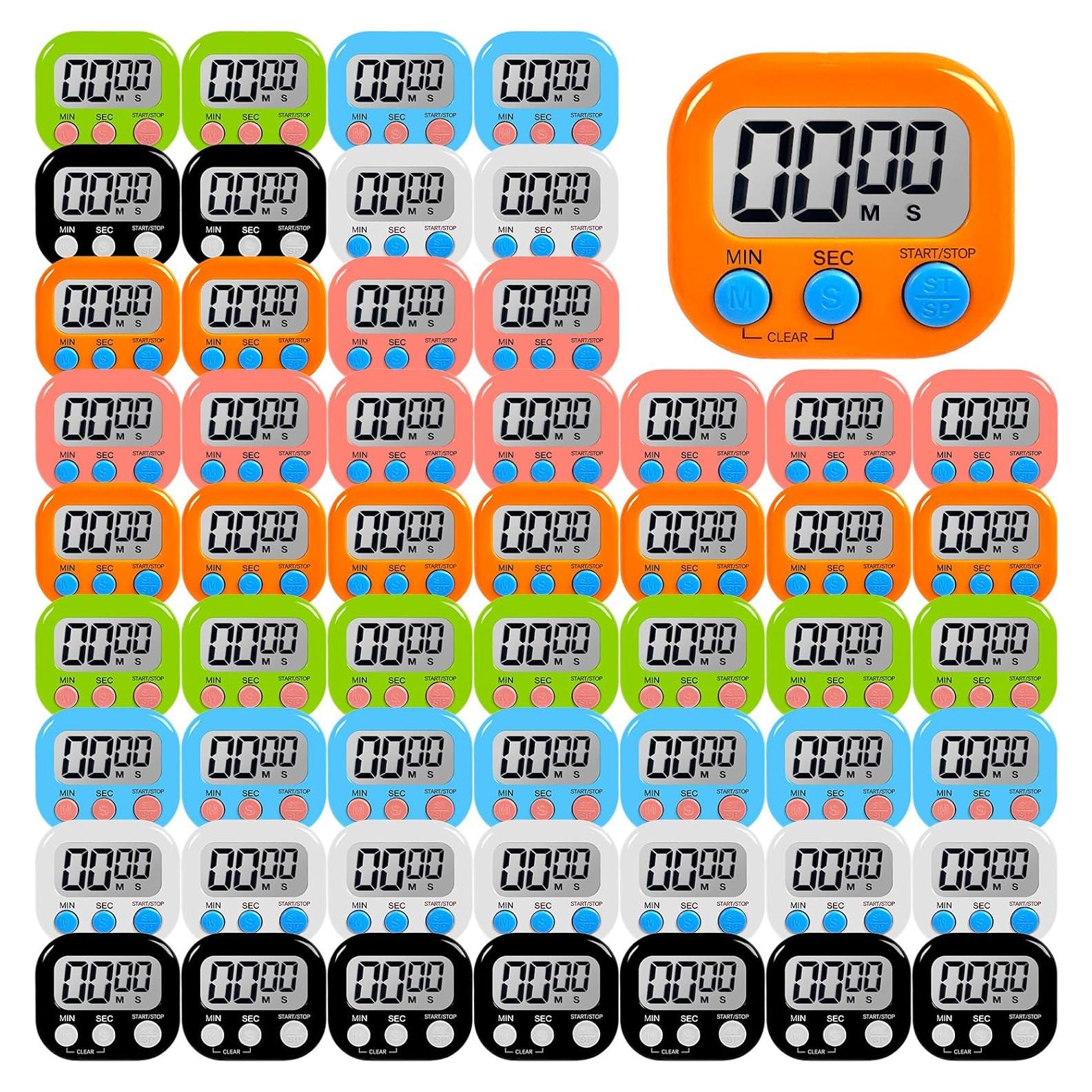 54 Temporizadores de Cocina Liubeili con Soporte Magnético