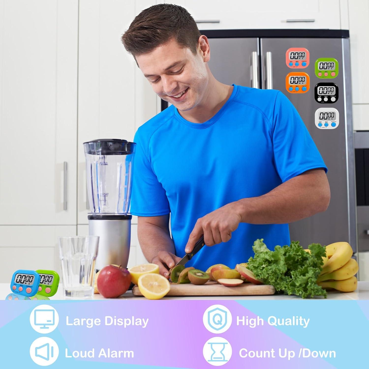 54 Temporizadores de Cocina Liubeili con Soporte Magnético