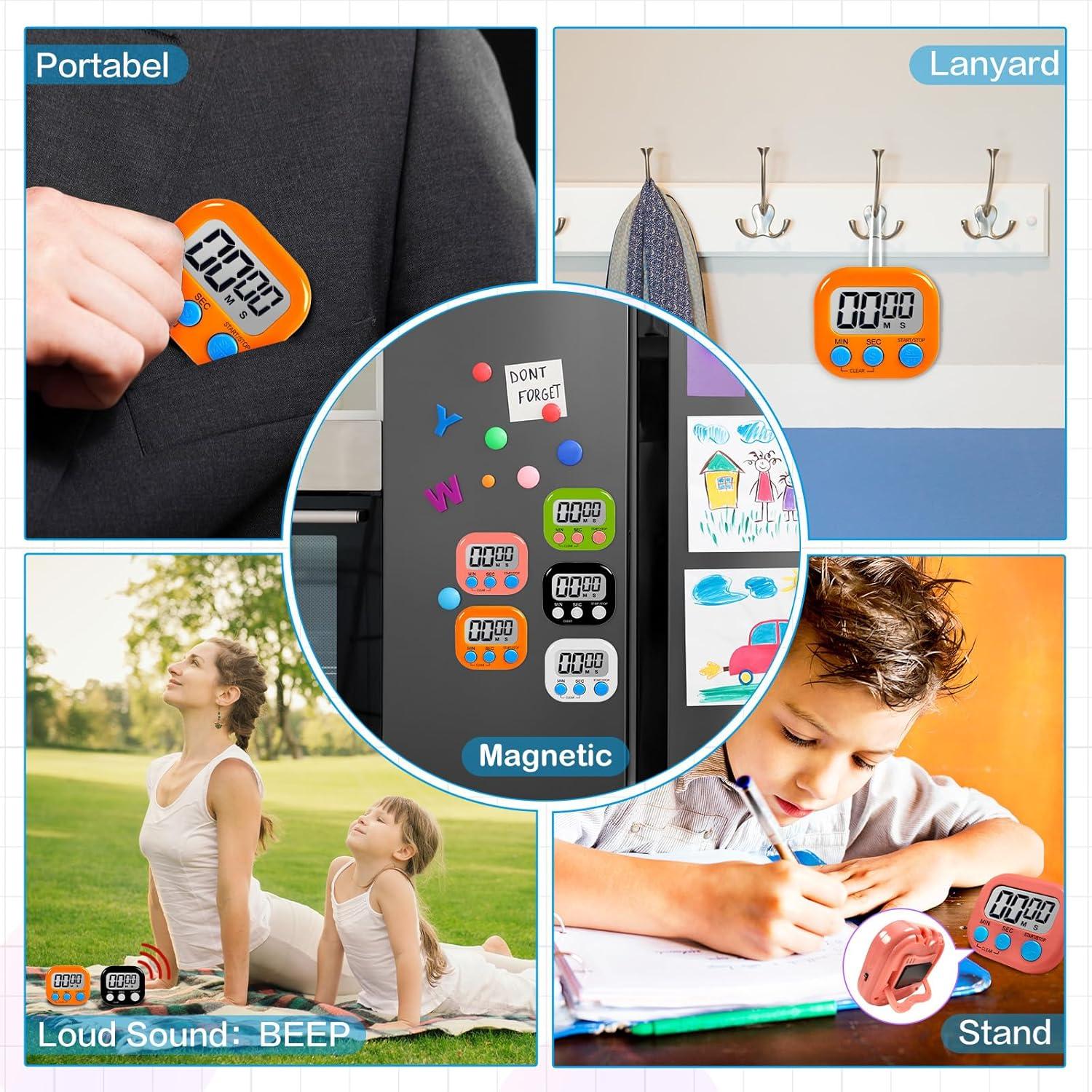 54 Temporizadores de Cocina Liubeili con Soporte Magnético