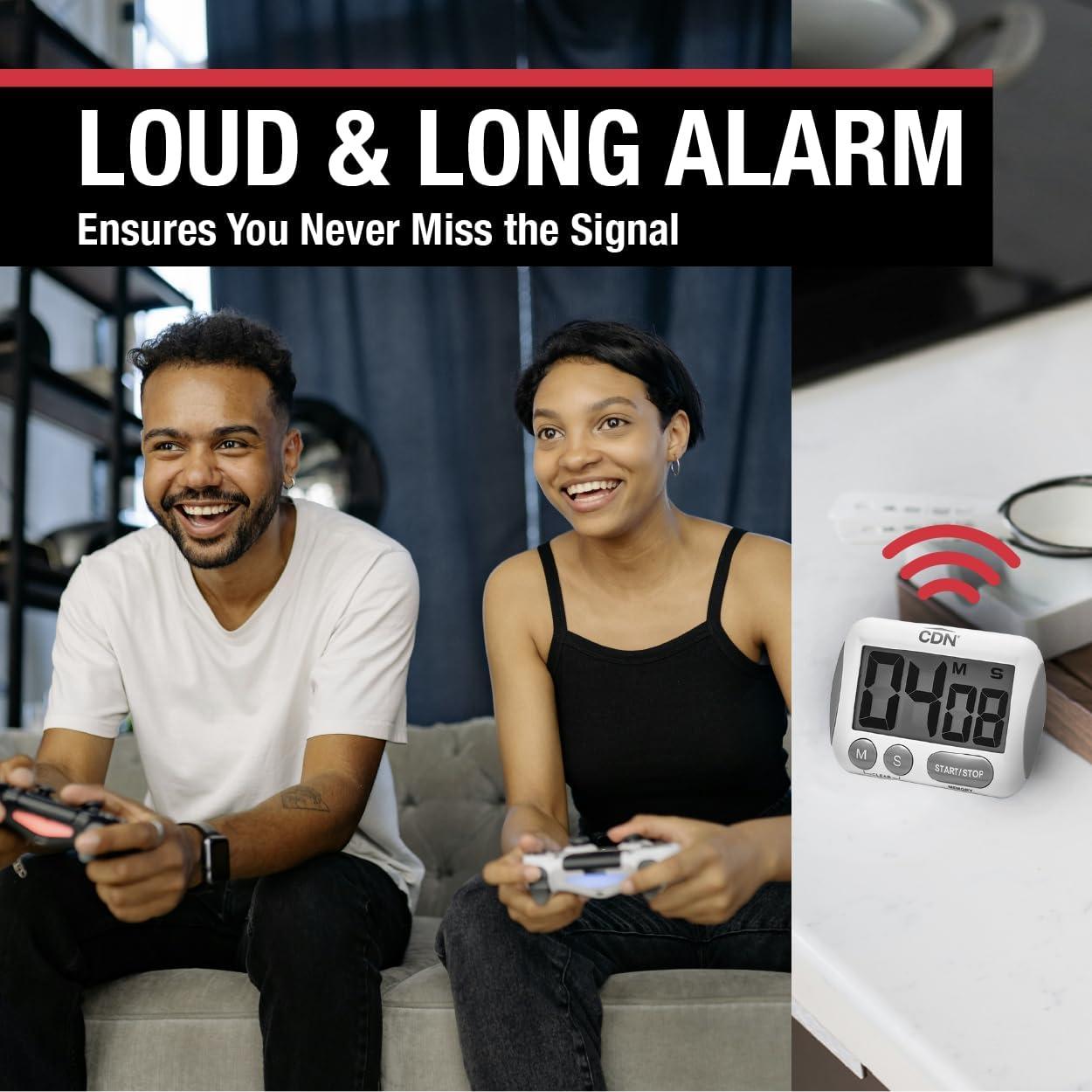 Temporizador Digital CDN TM15 con Dígitos Extra Grandes y Alarma Fuerte